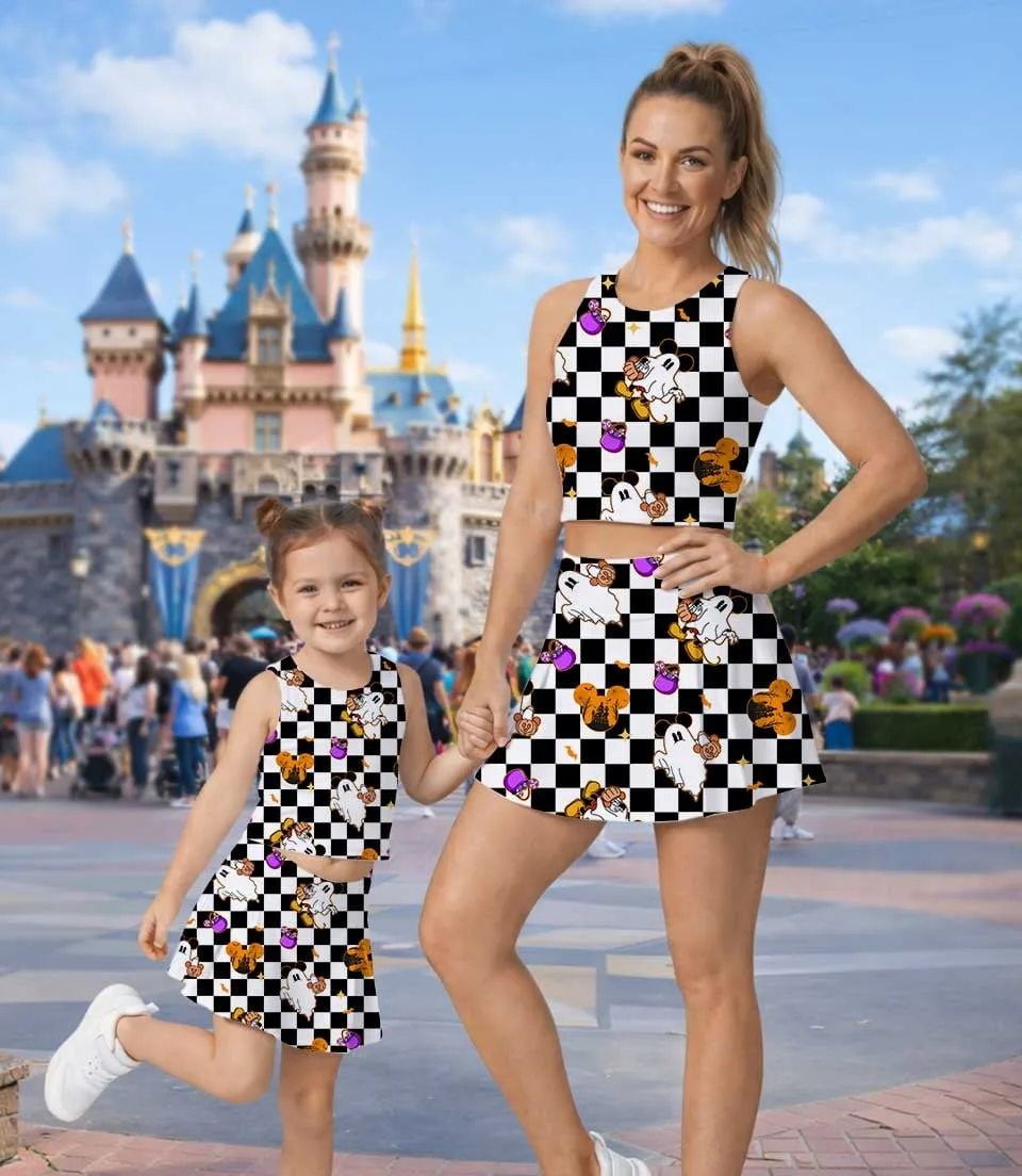 Disney Mickey Mouse Halloween Matching Mom and Me Dress Set, Family Vacation Theme Park Outfit - Image 8