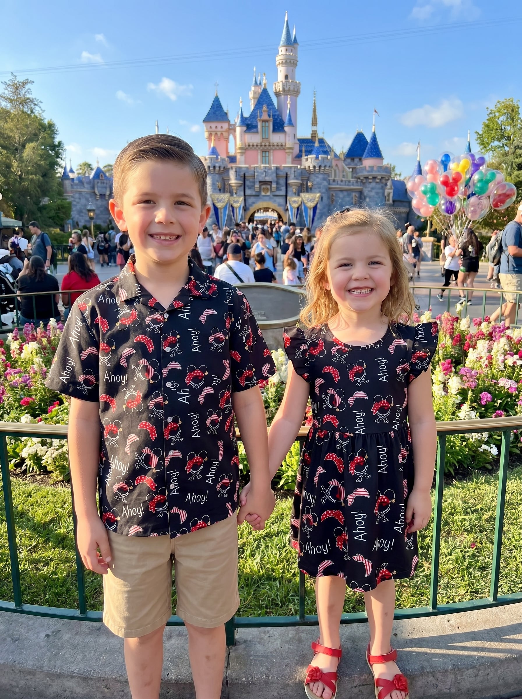Pirate Mickey Matching Family Set, Disney Family Vacation Outfit, Disneyland Trip Clothes - Image 4
