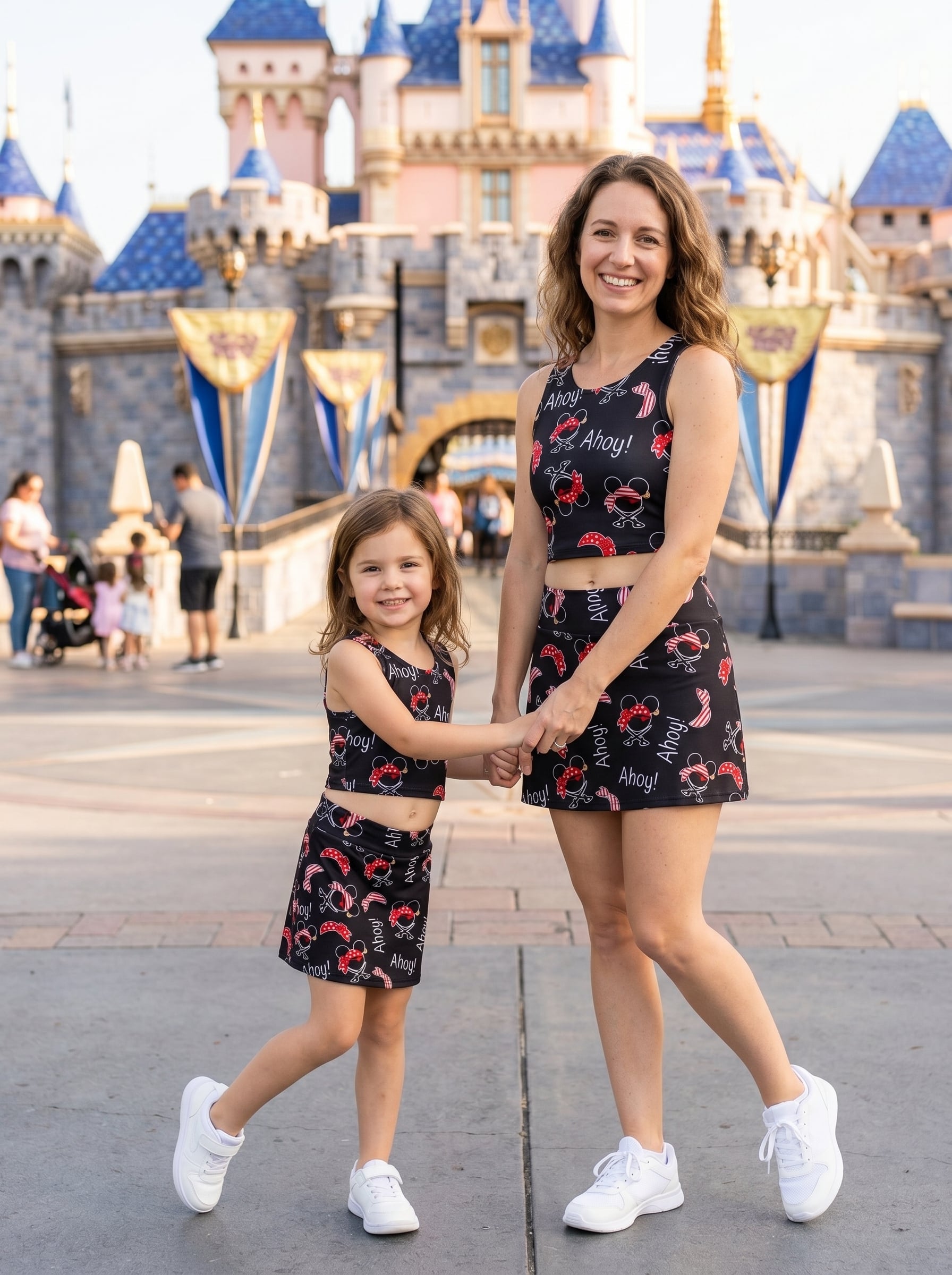 Pirate Mickey Matching Dress Set, Mom And Me Outfit, Disney Park Vacation Clothes - Image 5