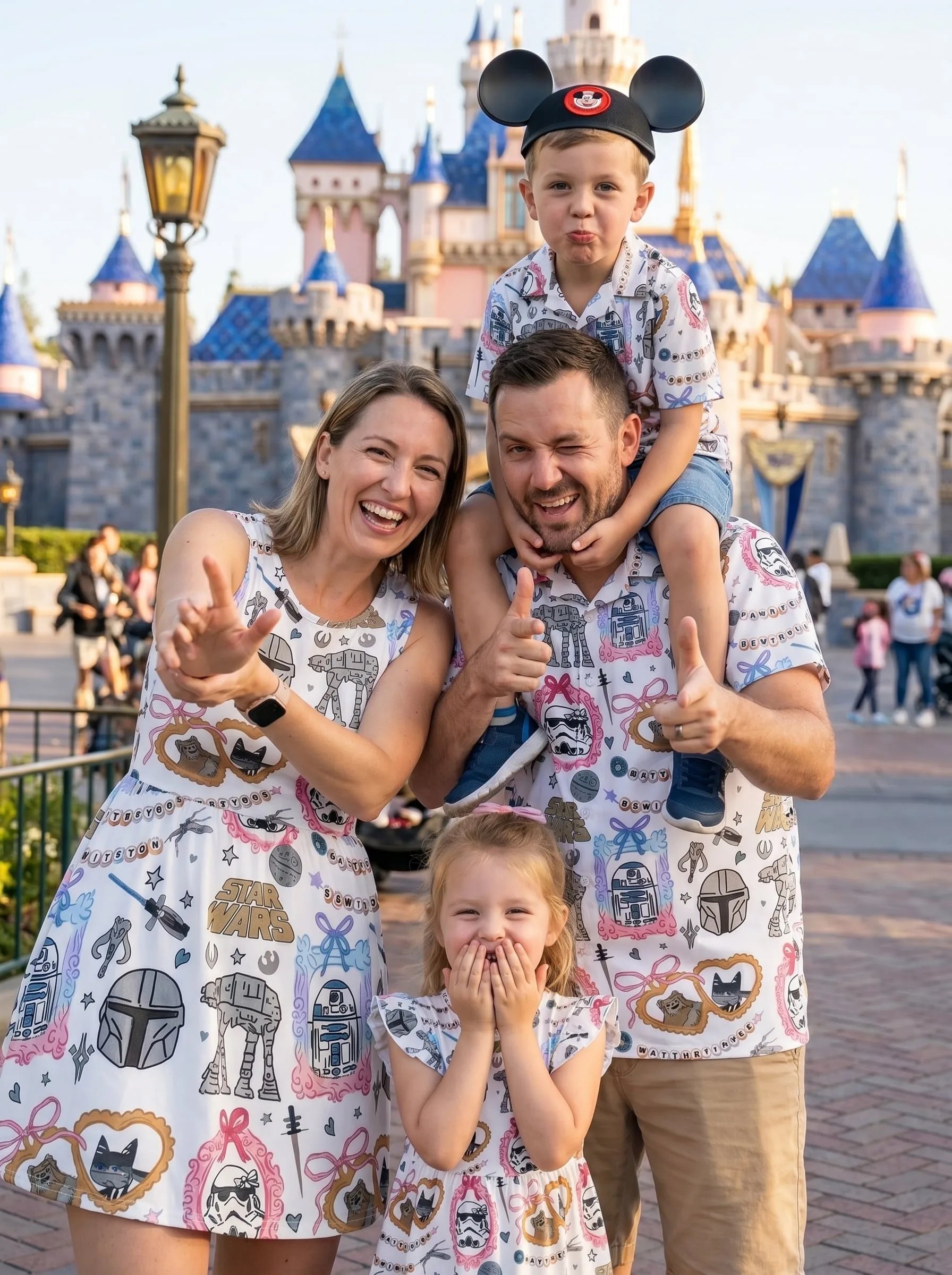 Star Wars Matching Family Set, Disney Family Vacation Outfit, Disneyland Trip Clothes - Image 2