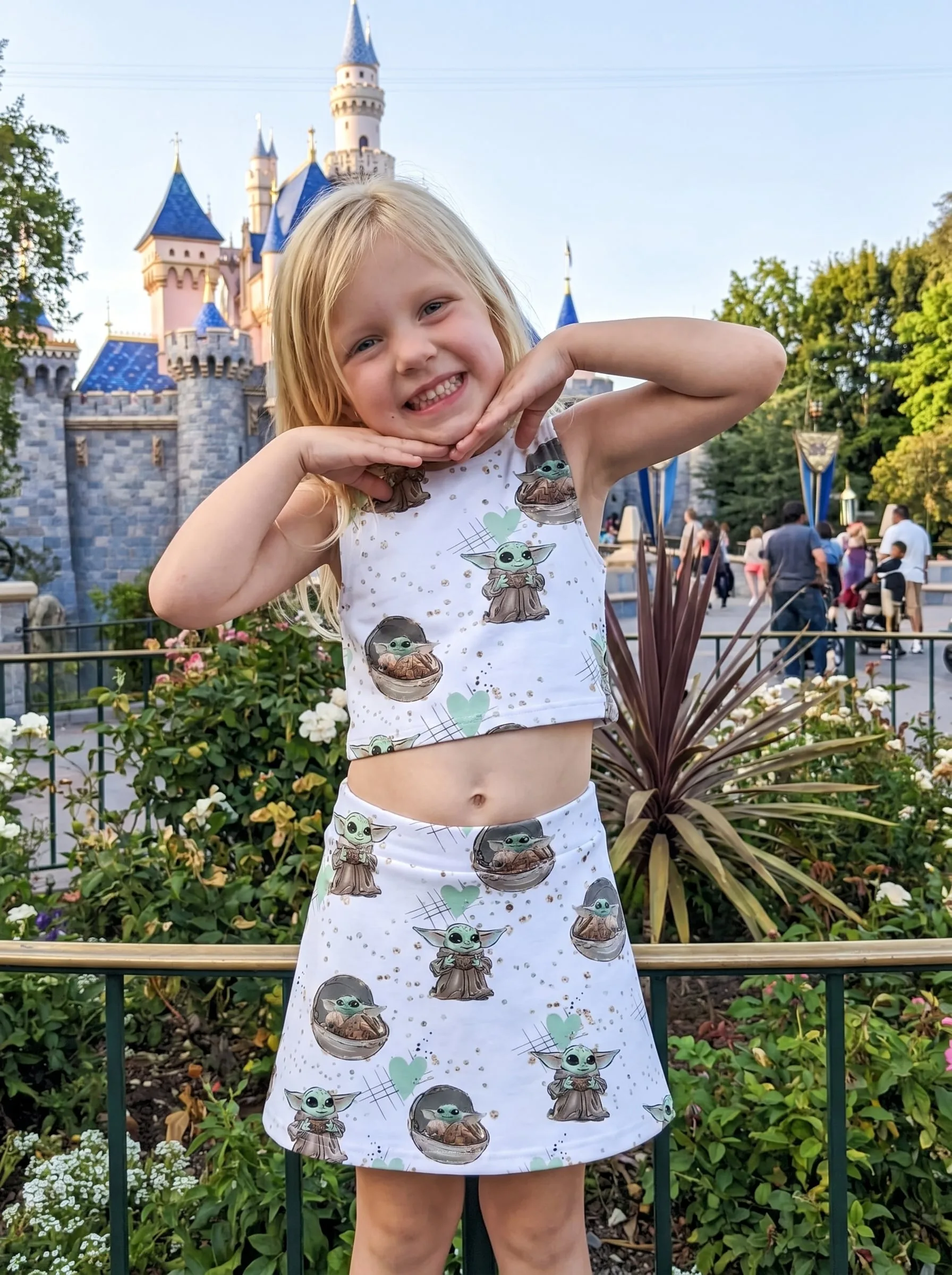 Grogu Matching Dress Set, Mom And Me Cartoon Outfit, Disneyland Family Trip Clothes - Image 2