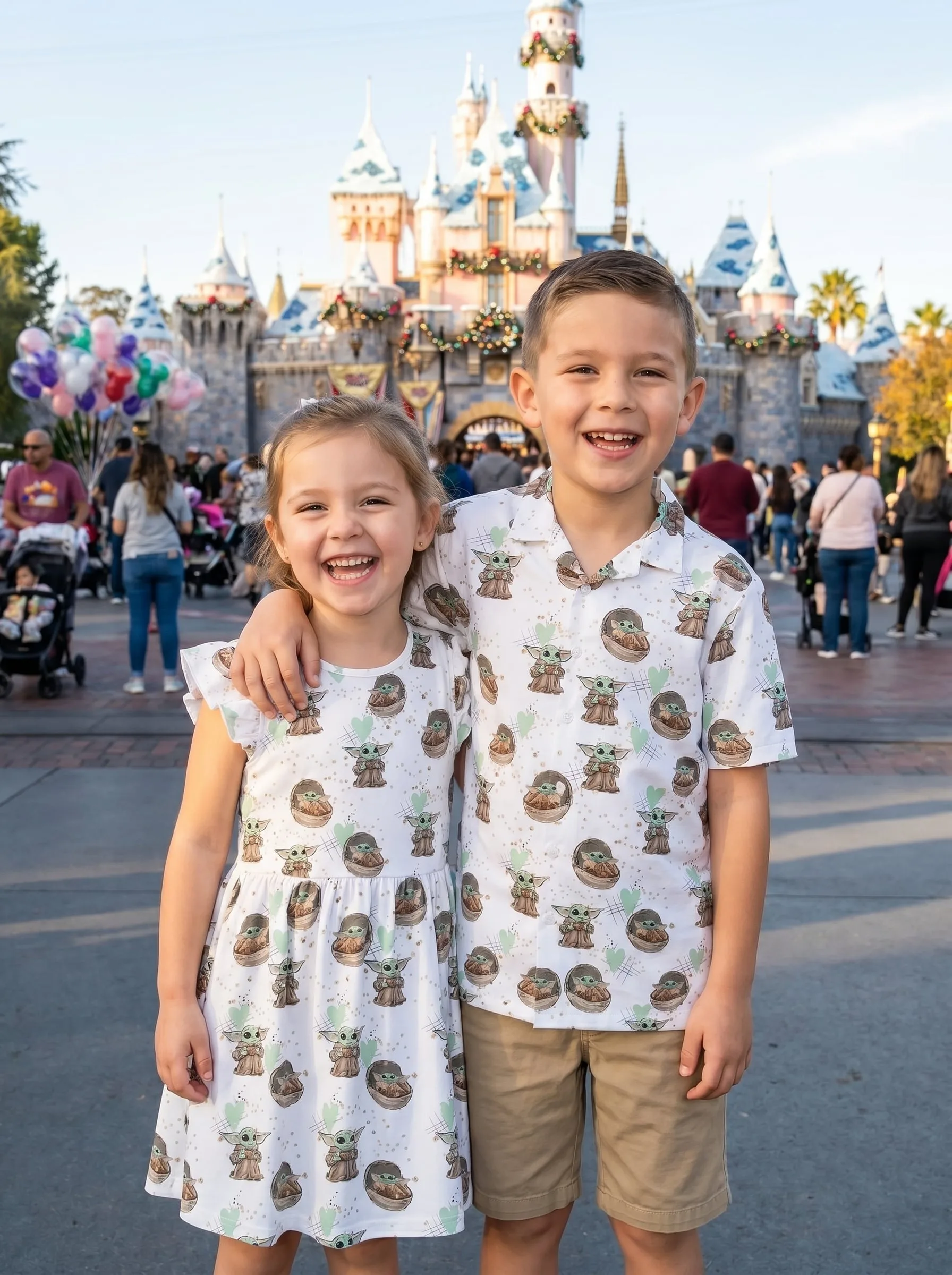 Grogu Matching Family Set, Disney Family Vacation Outfit, Disneyland Trip Clothes - Image 3