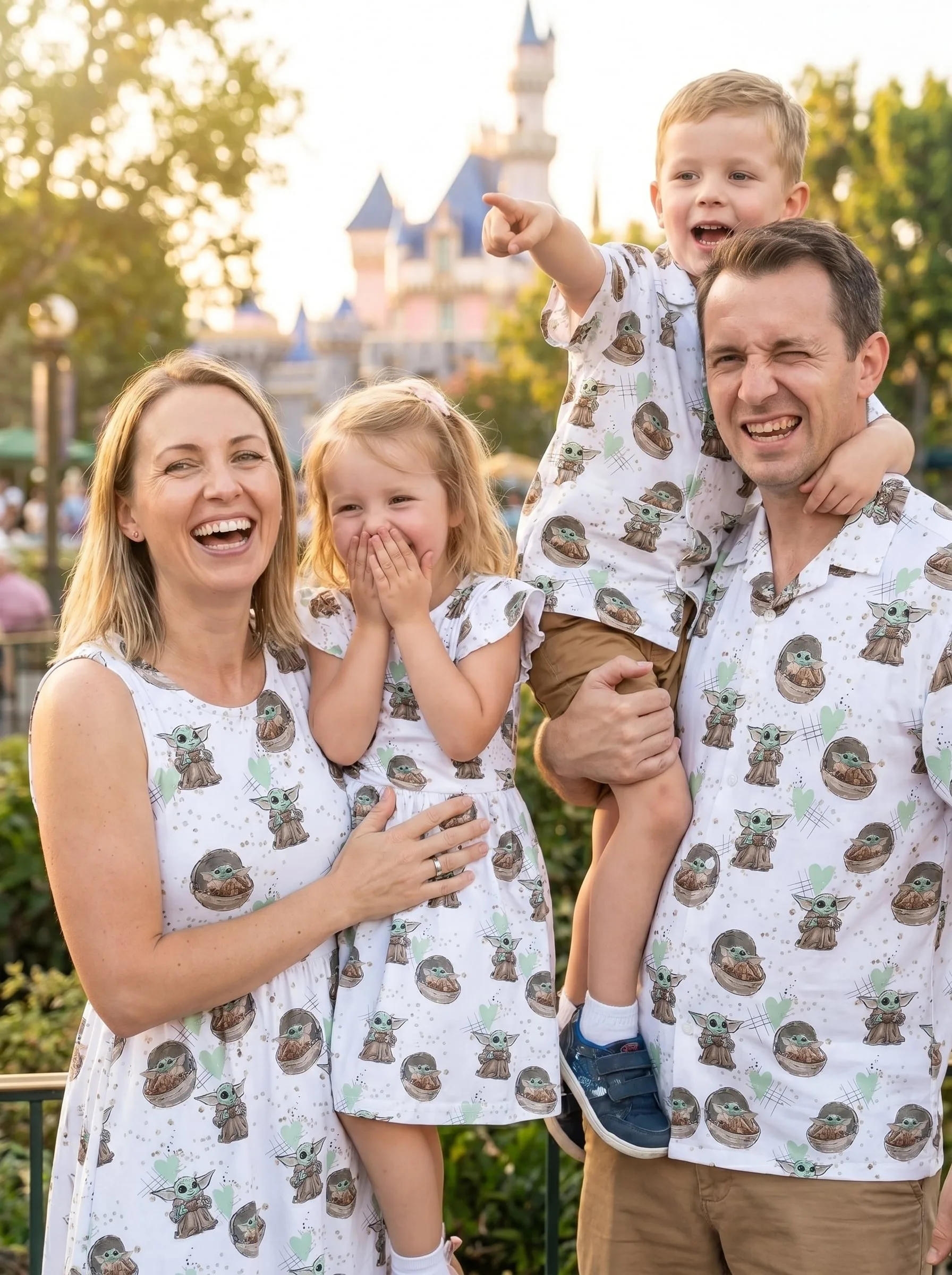 Grogu Matching Family Set, Disney Family Vacation Outfit, Disneyland Trip Clothes - Image 4