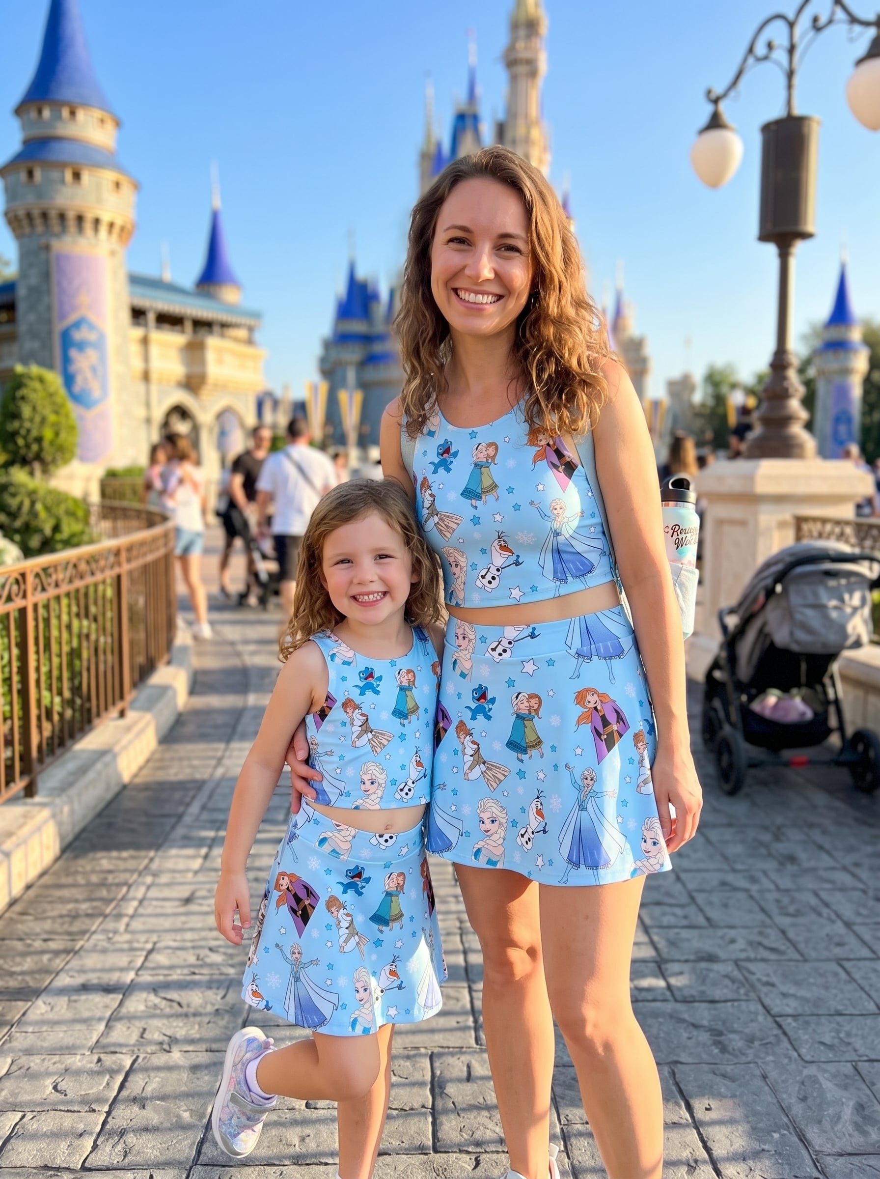 Frozen Matching Dress Set, Mom And Me Outfit, Disneyland Family Trip Clothes - Image 5