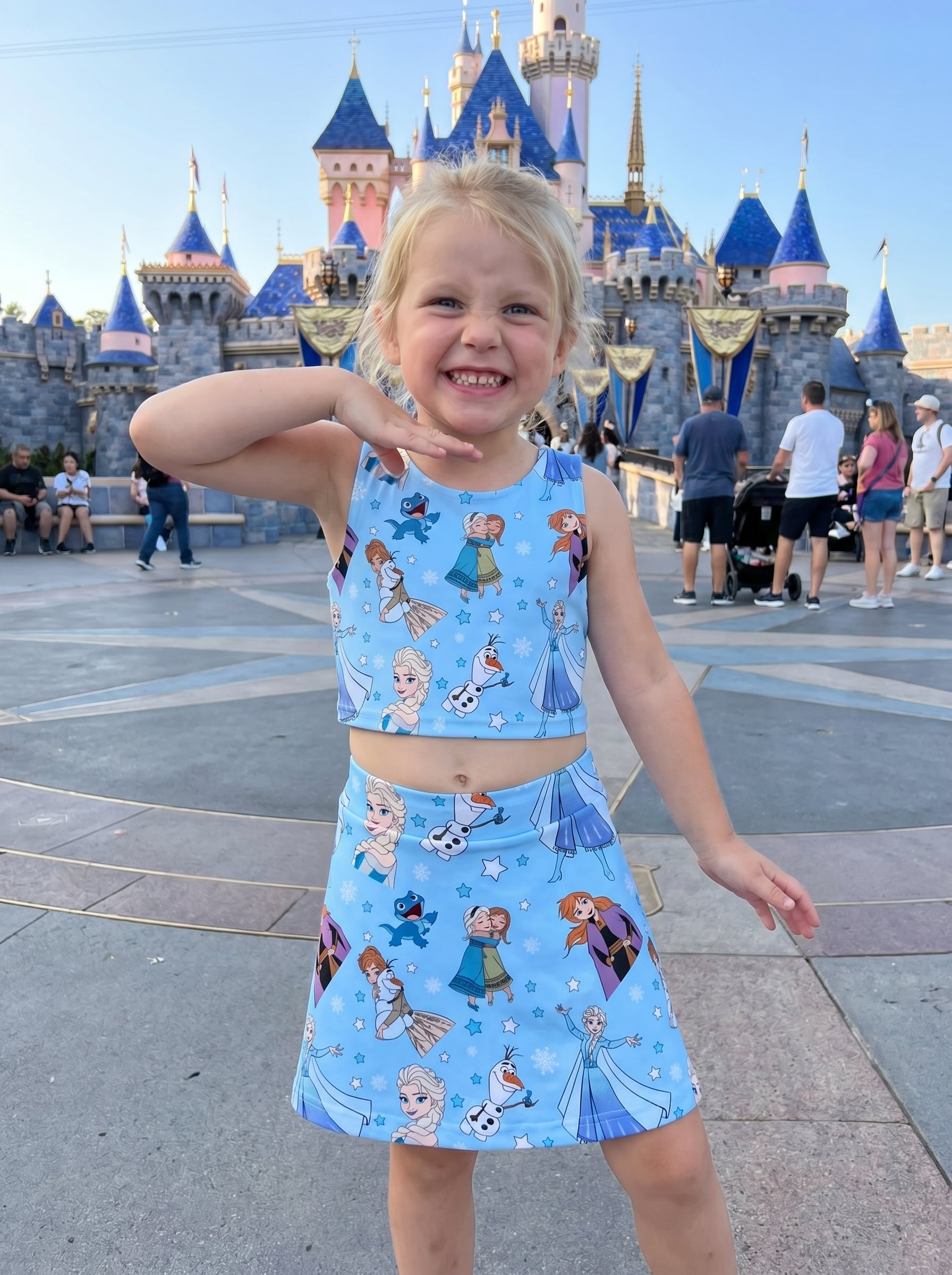 Frozen Matching Dress Set, Mom And Me Outfit, Disneyland Family Trip Clothes - Image 4