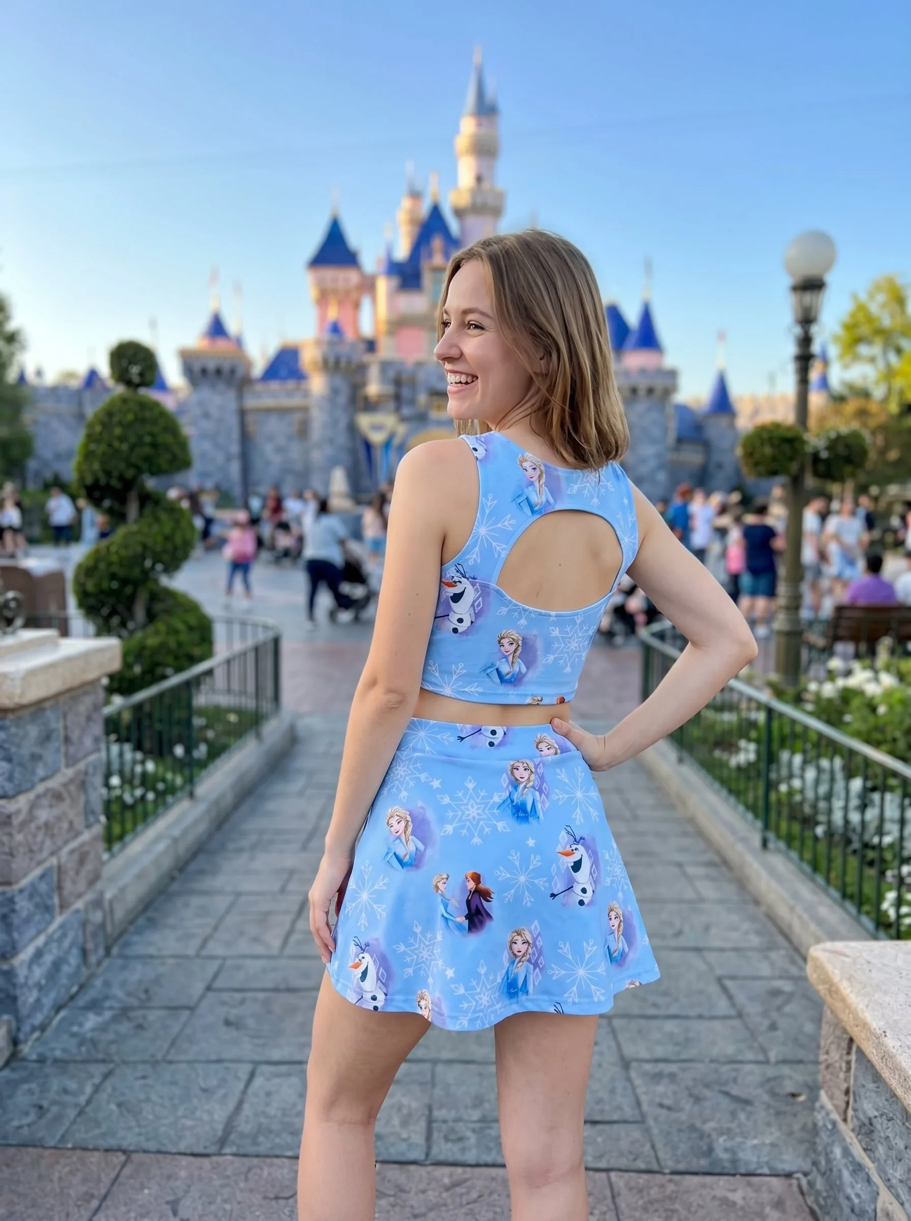 Frozen Matching Dress Set, Mom And Me Outfit, Disneyland Family Trip Clothes - Image 2