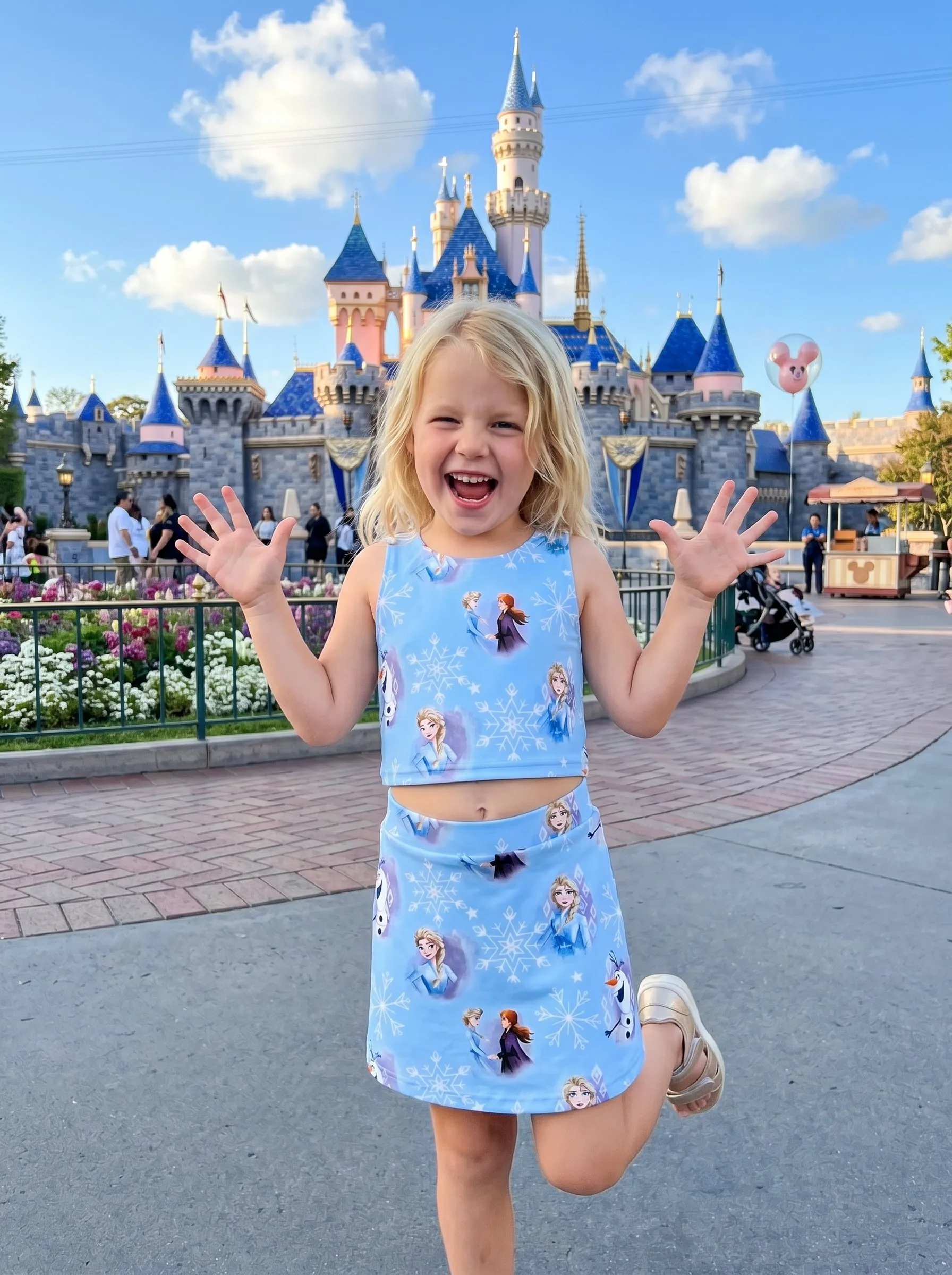 Frozen Matching Dress Set, Mom And Me Outfit, Disneyland Family Trip Clothes - Image 3