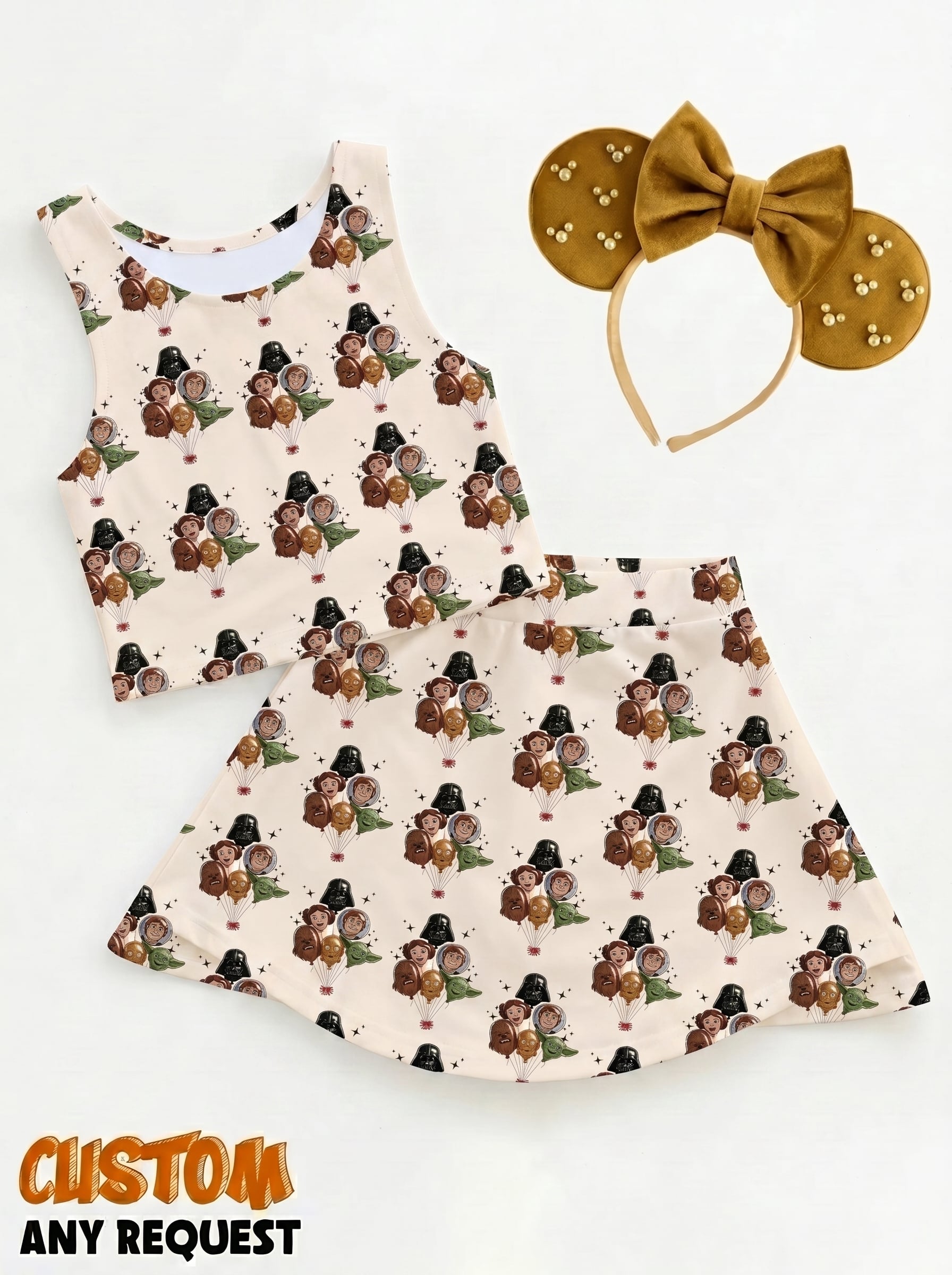 Star Wars Matching Dress Set, Mom And Me Outfit, Disneyland Family Trip Clothes