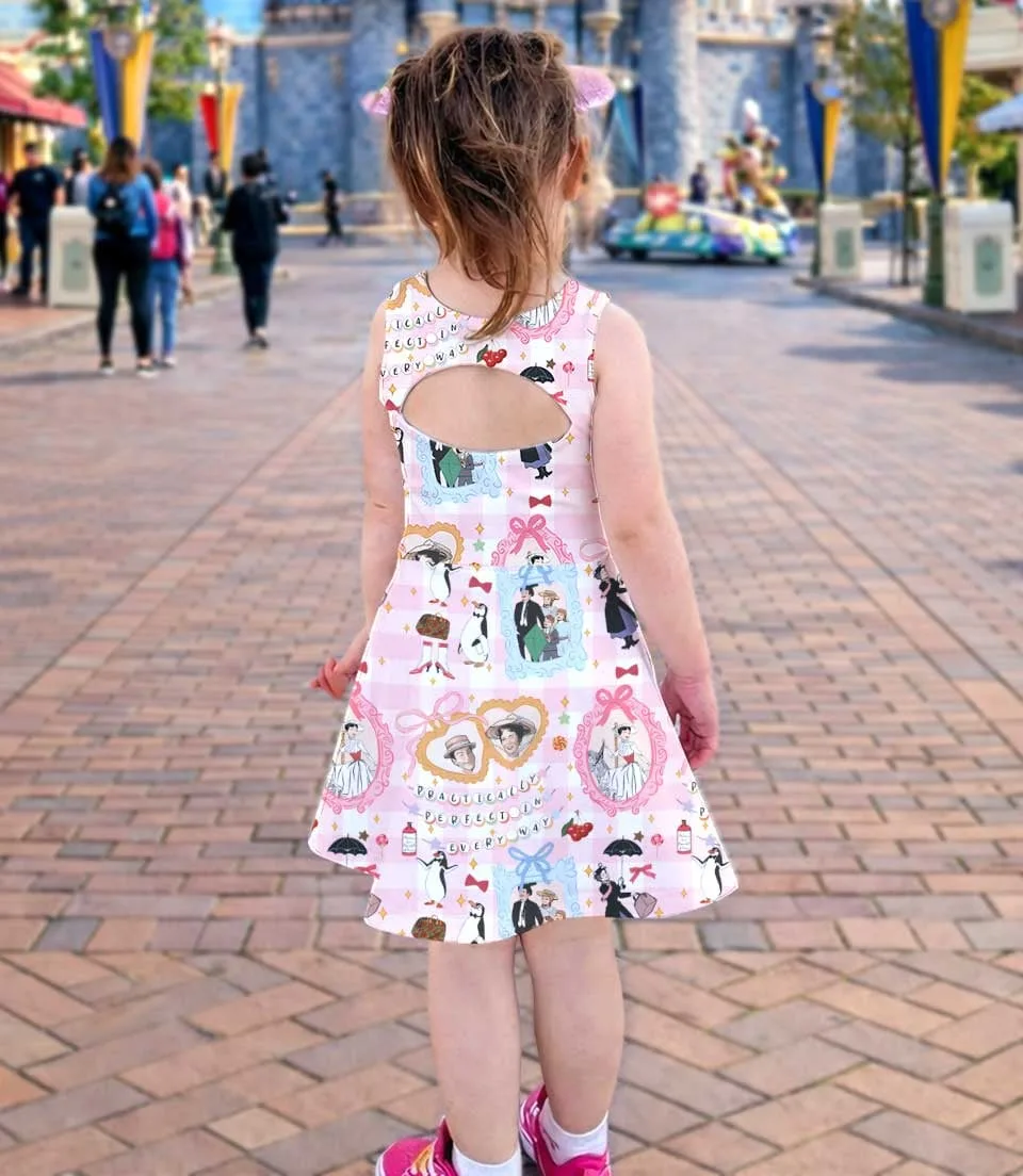 Disney Mary Poppins Matching Mom and Me Dress Set, Family Vacation Theme Park Outfit - Image 4