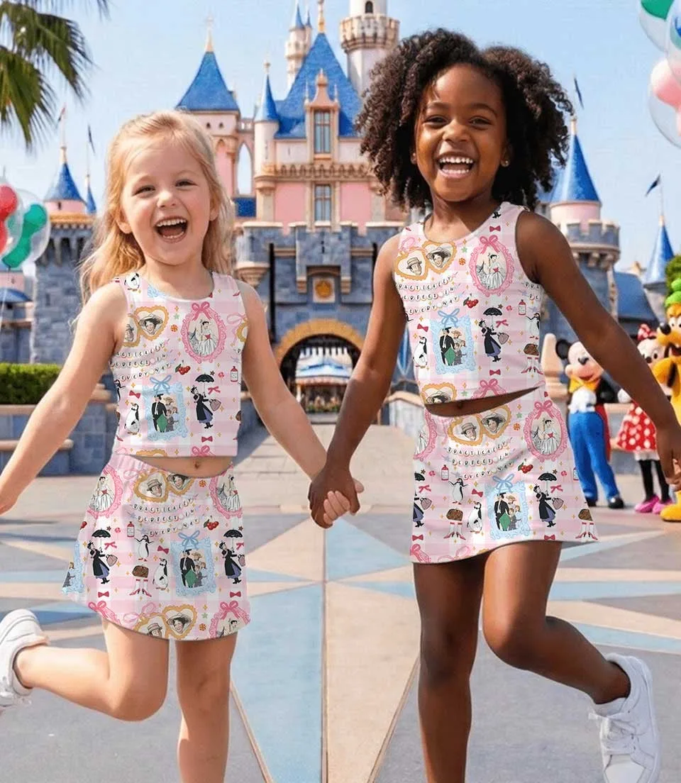 Disney Mary Poppins Matching Mom and Me Dress Set, Family Vacation Theme Park Outfit - Image 5