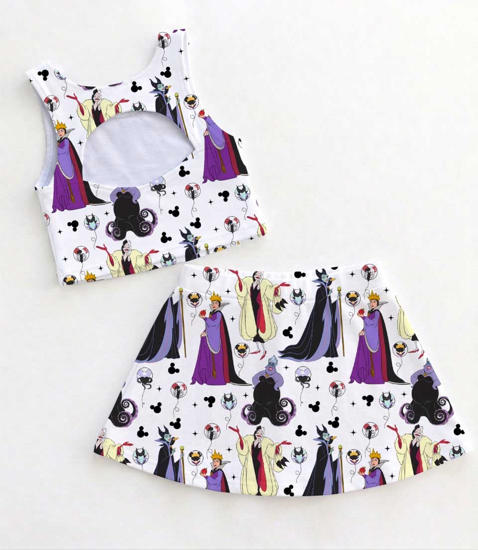 Disney Villains Matching Mom and Me Dress Set, Family Vacation Theme Park Outfit - Image 2