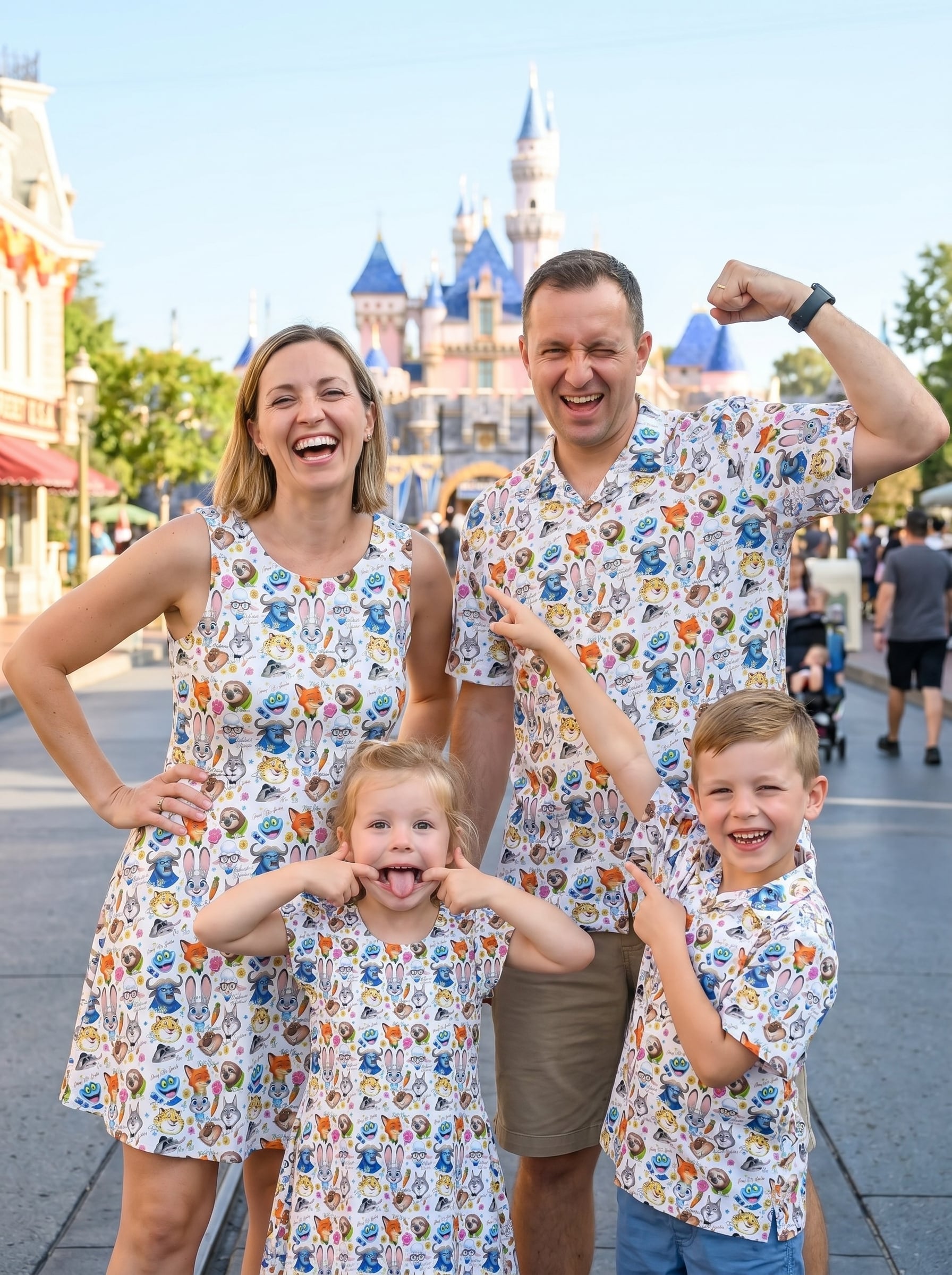 Zootopia Matching Family Set, Disney Family Vacation Outfit, Disneyland Trip Clothes - Image 2