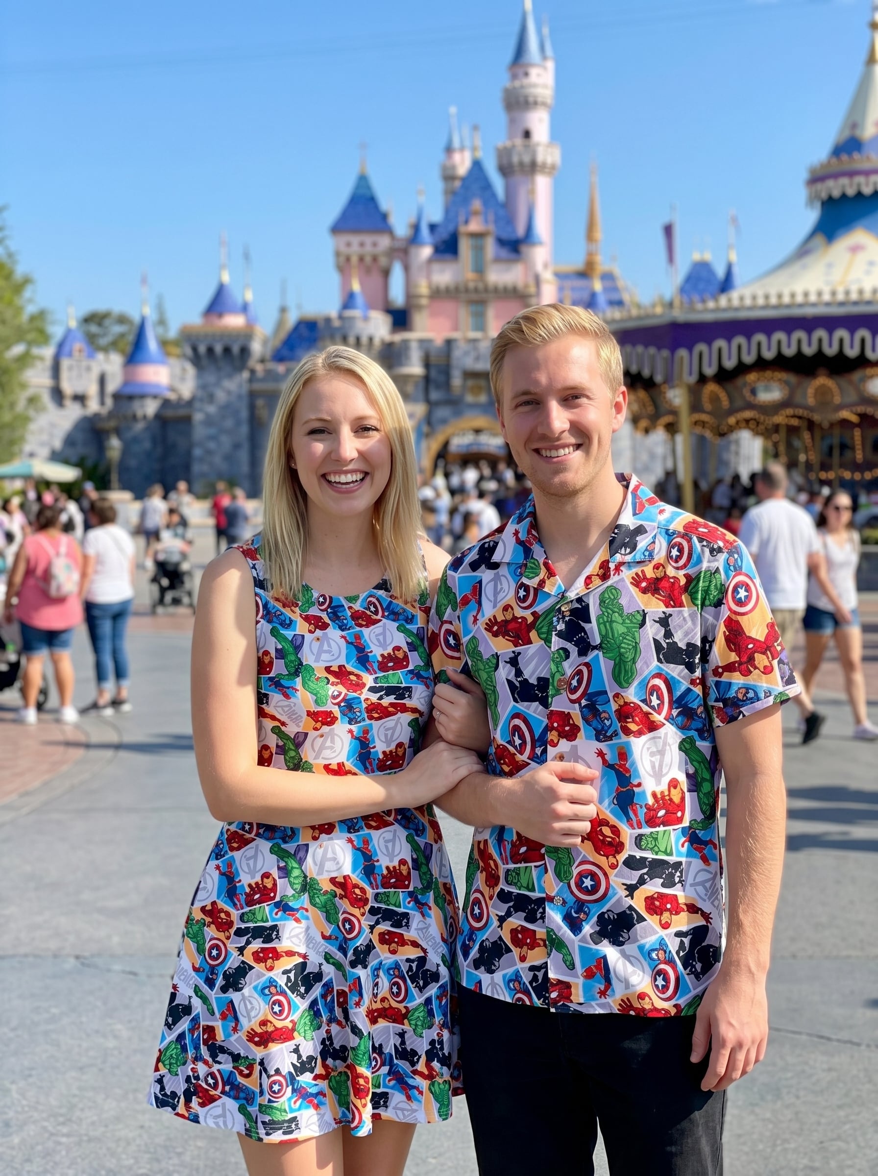 Marvel Avengers Matching Family Set, Disney Family Vacation Outfit, Disneyland Trip Clothes - Image 4