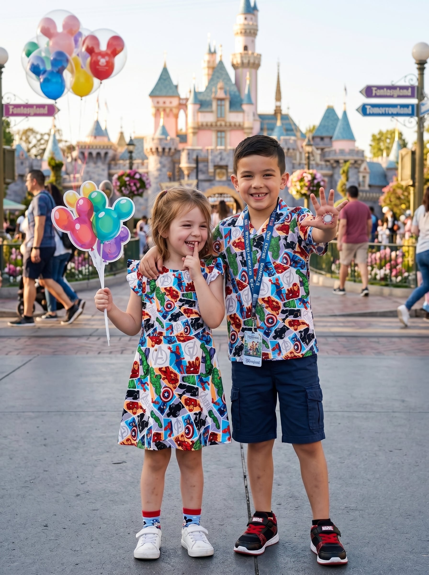 Marvel Avengers Matching Family Set, Disney Family Vacation Outfit, Disneyland Trip Clothes - Image 5