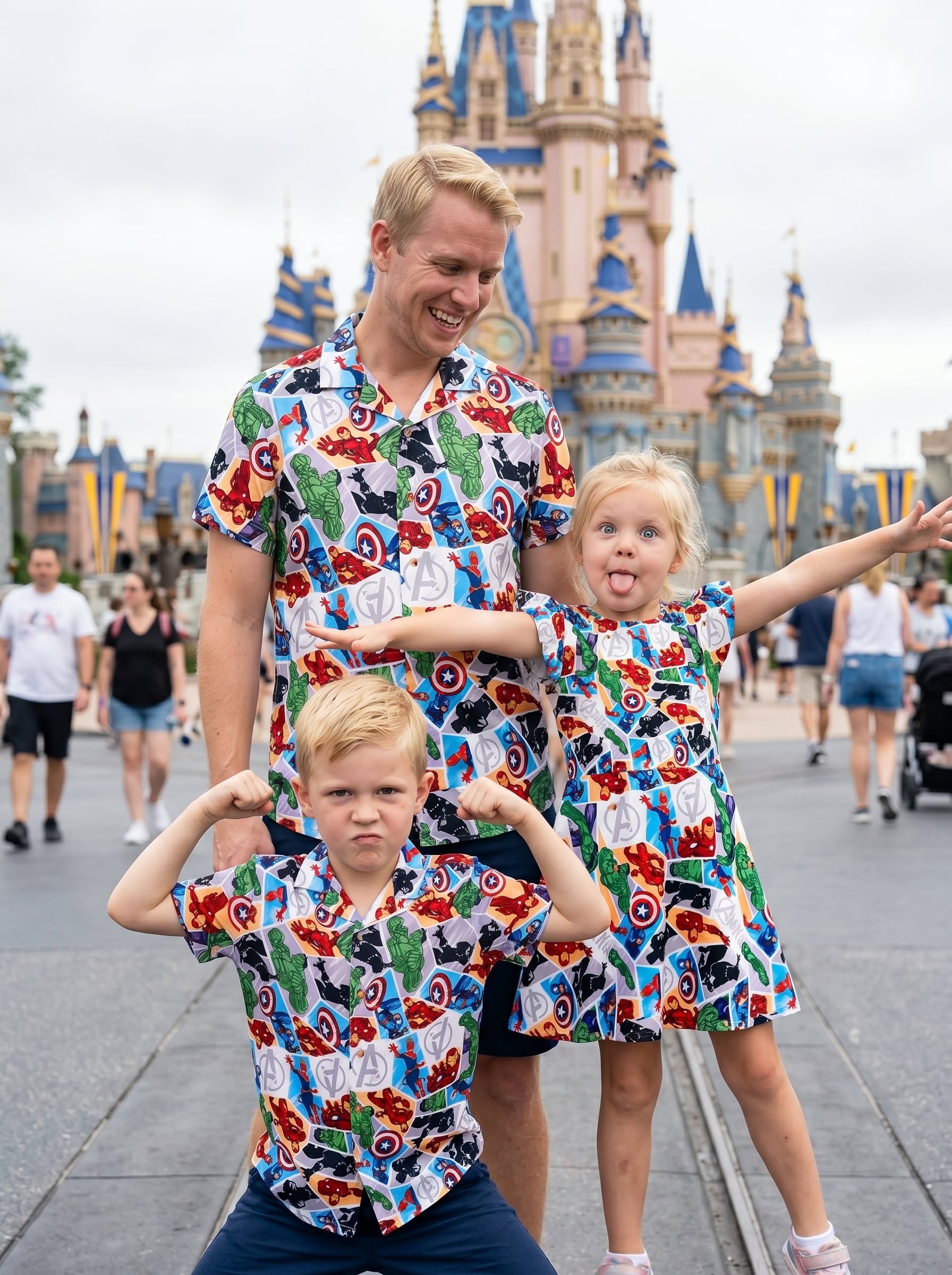 Marvel Avengers Matching Family Set, Disney Family Vacation Outfit, Disneyland Trip Clothes - Image 6