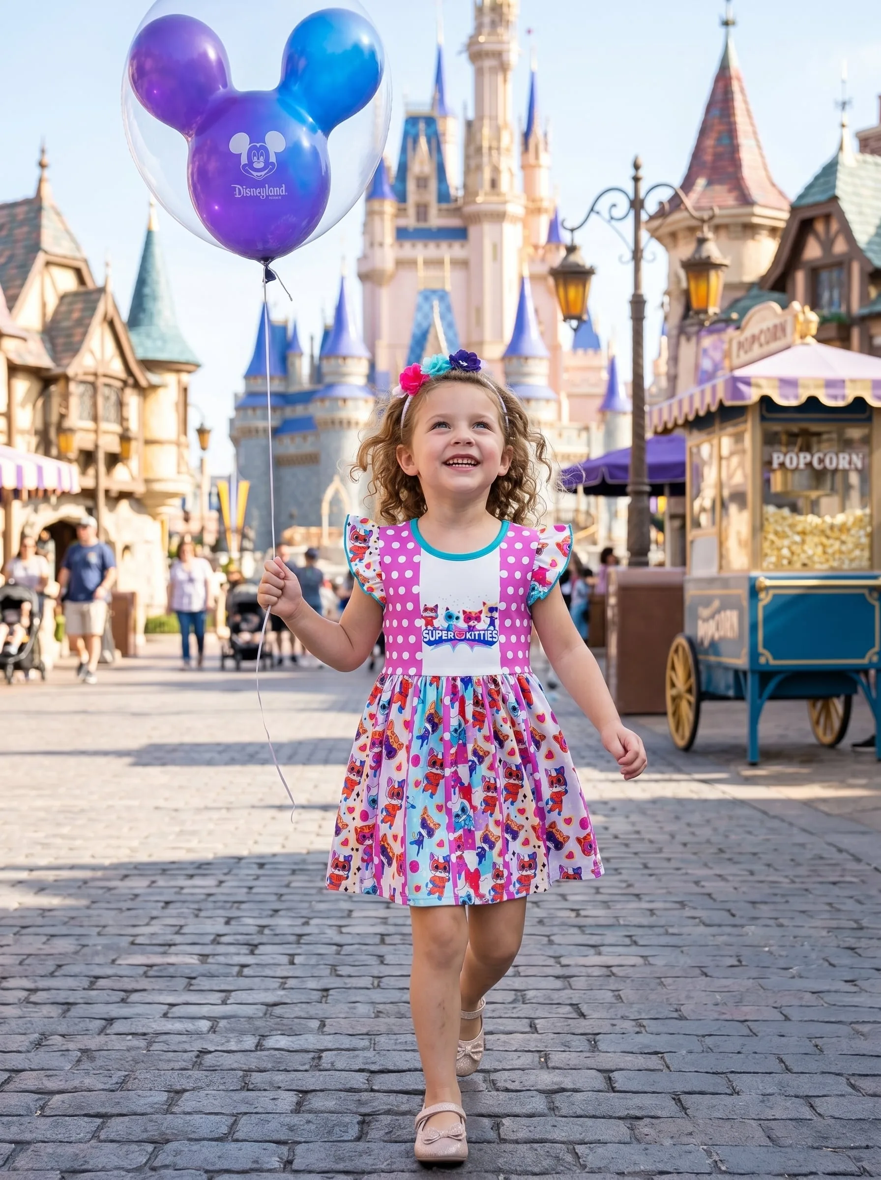 SuperKitties Twirl Dress, Disney Parks Outfit for Girls, SuperKitties Dress