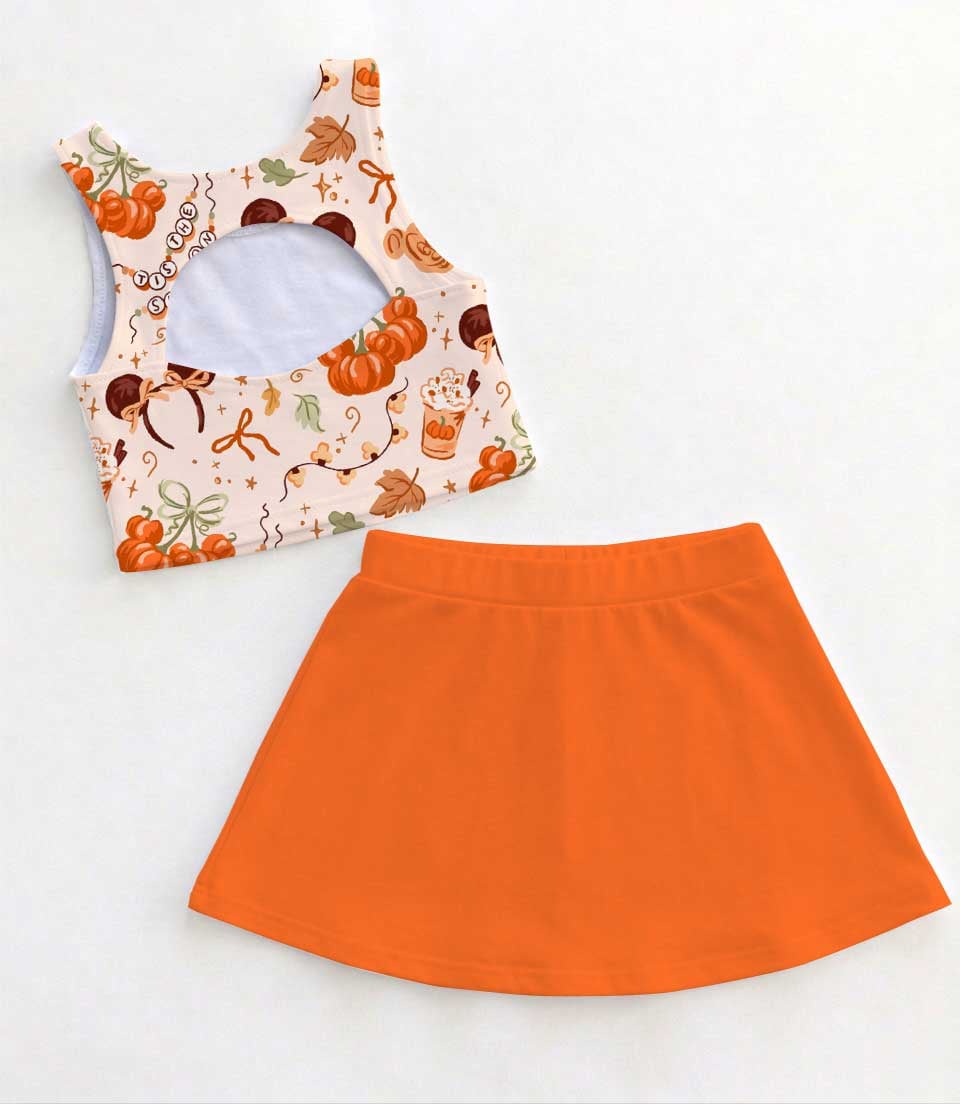 Disney Pumpkin Season Matching Mom and Me Dress Set, Halloween Theme Park Family Vacation Outfit - Image 2
