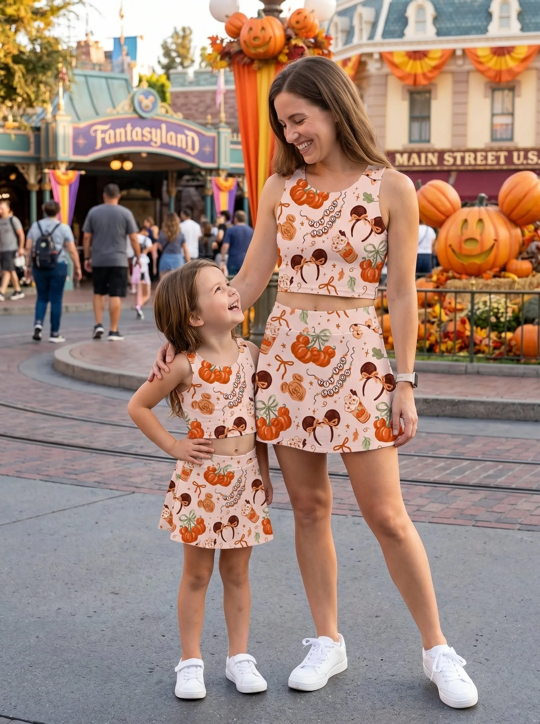 Halloween Mickey Matching Dress Set, Mom And Me Outfit, Disney Park Vacation Clothes - Image 5