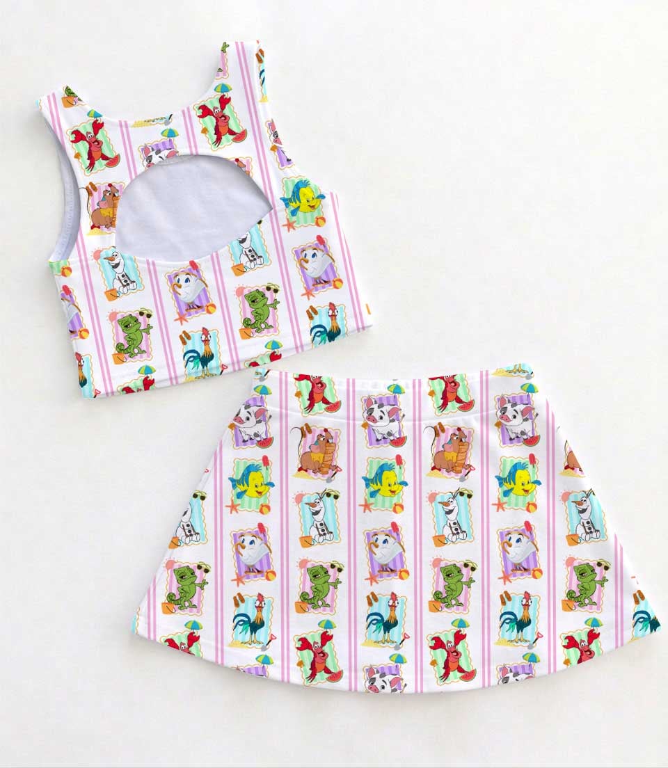 Disney Classic Sidekicks Matching Mom and Me Dress Set, Cute Character Theme Park Vacation Outfit - Image 4