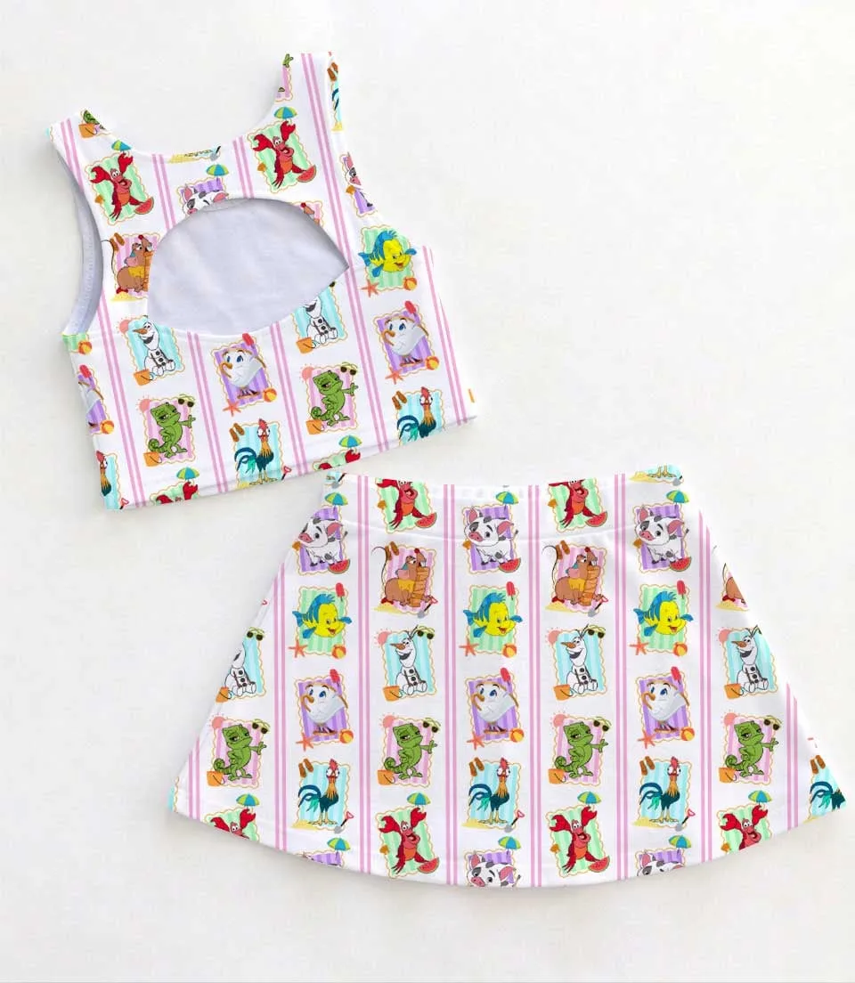 Disney Classic Sidekicks Matching Mom and Me Dress Set, Cute Character Theme Park Vacation Outfit - Image 4