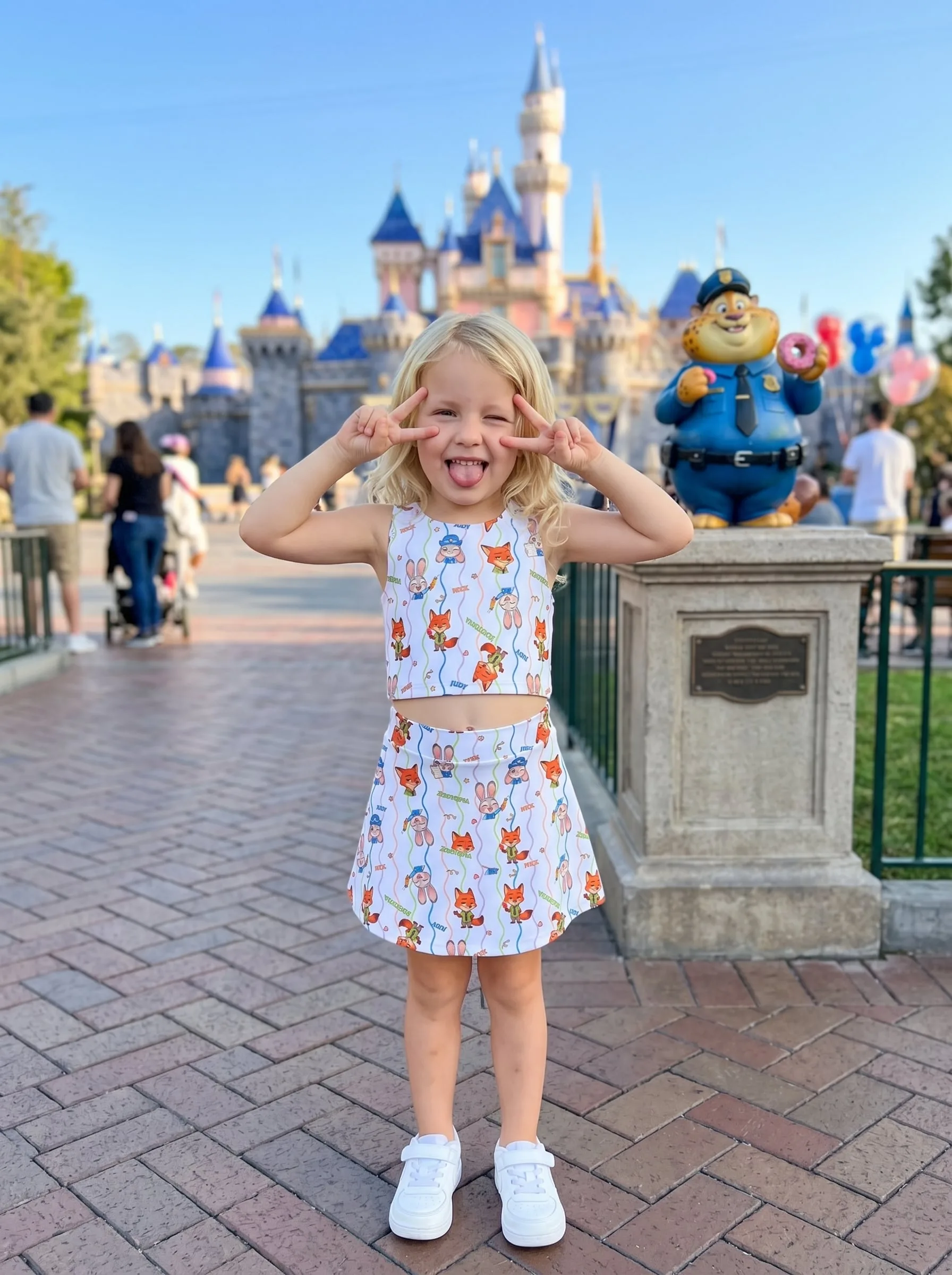 Zootopia Matching Dress Set, Mom And Me Outfit, Disney Park Vacation Clothes - Image 2