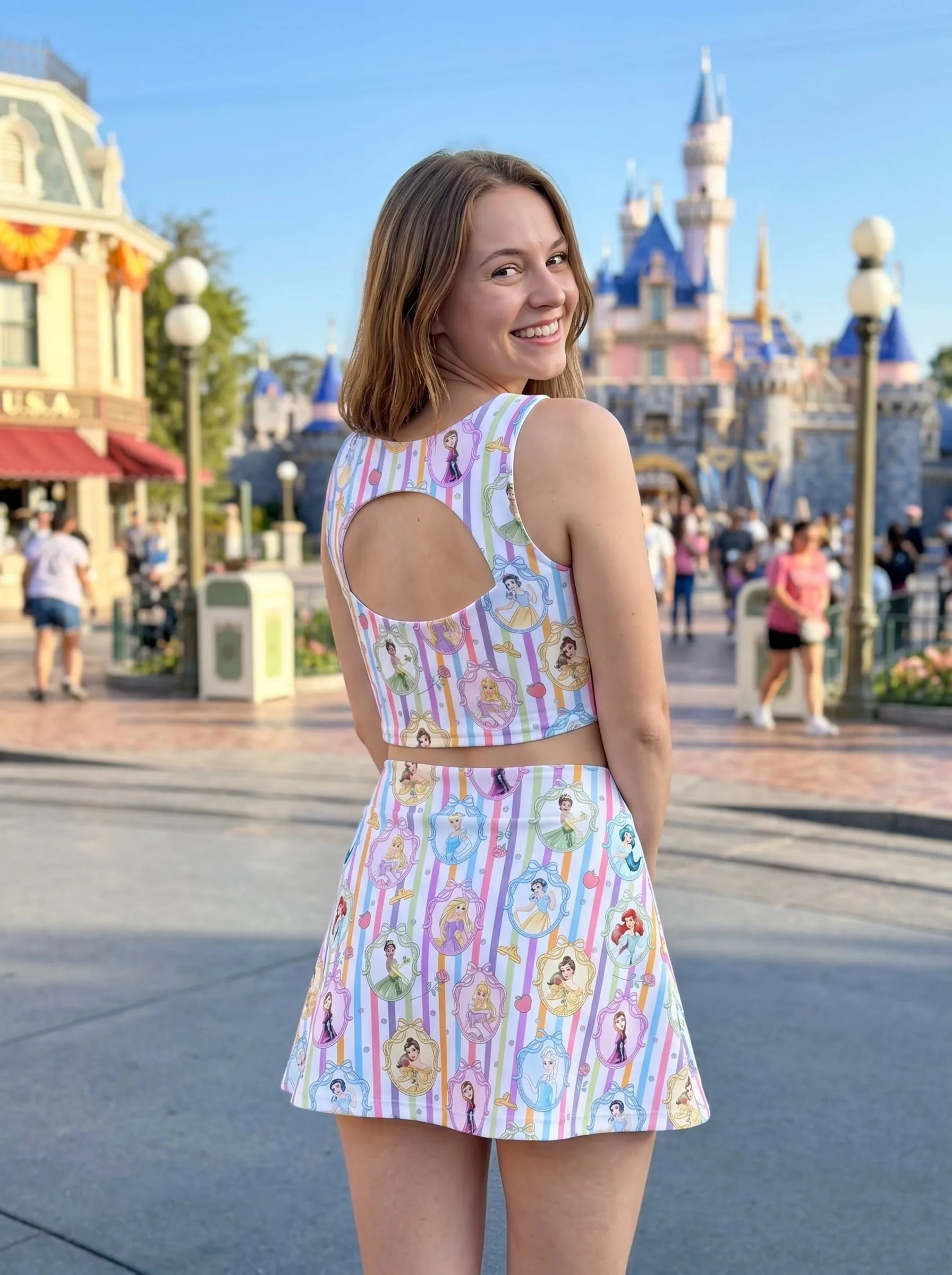 Disney Princess Matching Dress Set, Mom And Me Outfit, Disney Park Vacation Clothes - Image 3