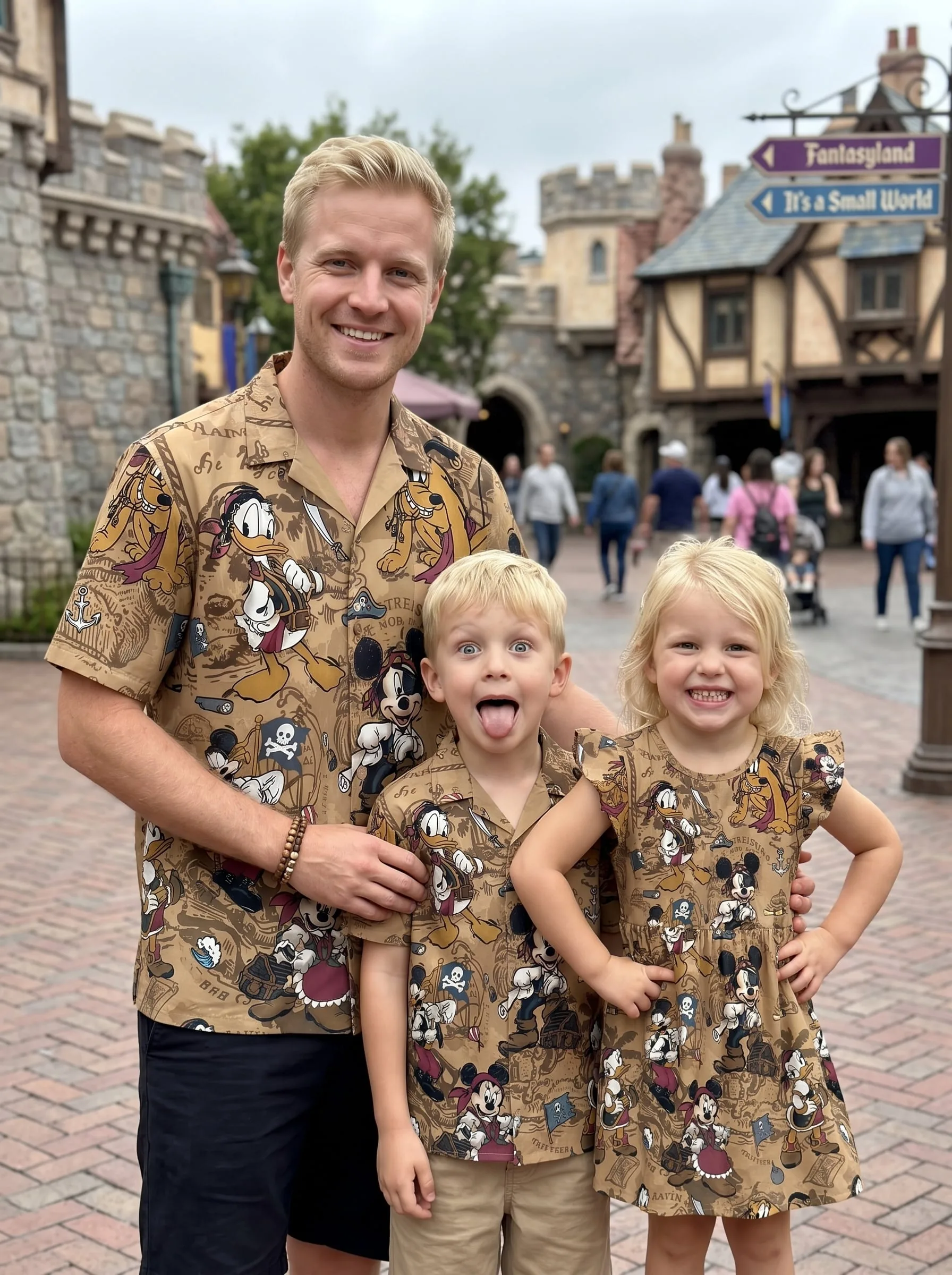 Pirate Mickey Matching Family Set, Disney Family Vacation Outfit, Disneyland Trip Clothes - Image 4