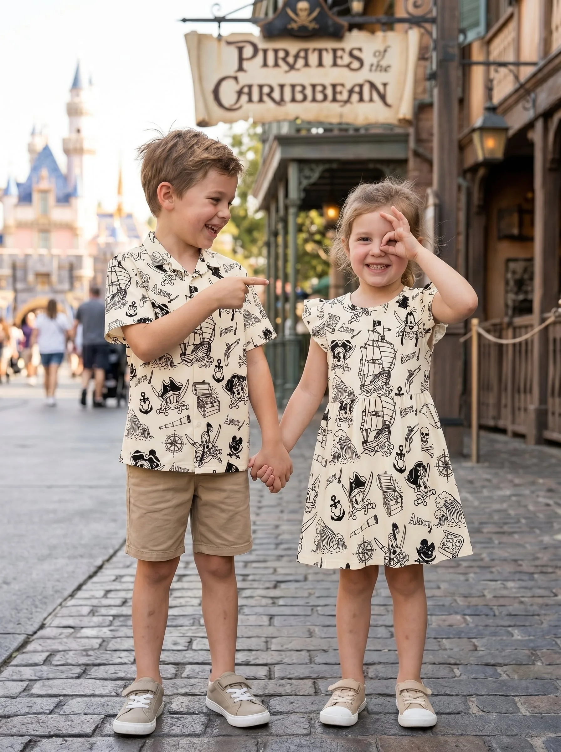 Pirate Mickey Matching Family Set, Disney Family Vacation Outfit, Disneyland Trip Clothes - Image 5