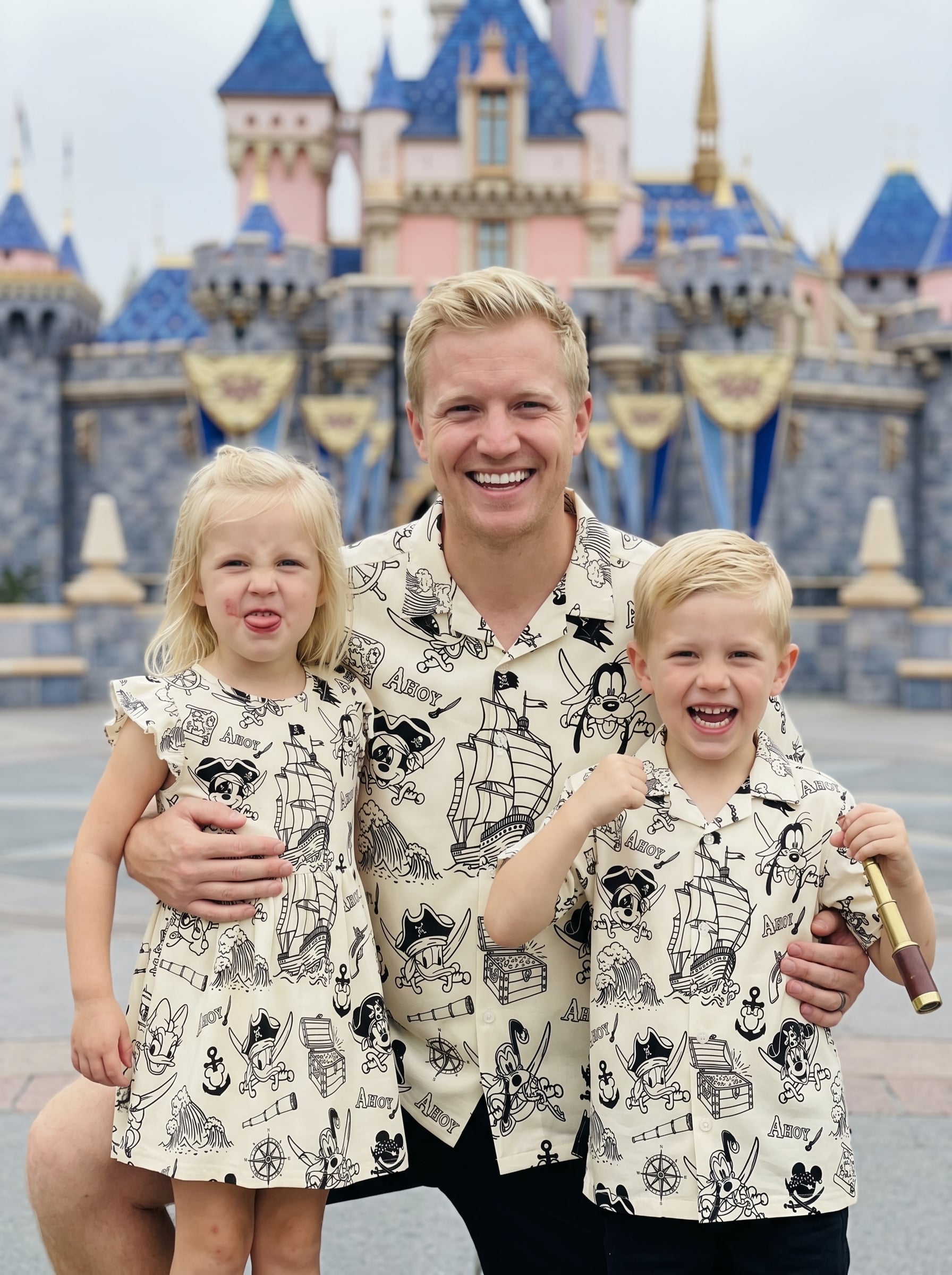 Pirate Mickey Matching Family Set, Disney Family Vacation Outfit, Disneyland Trip Clothes - Image 3