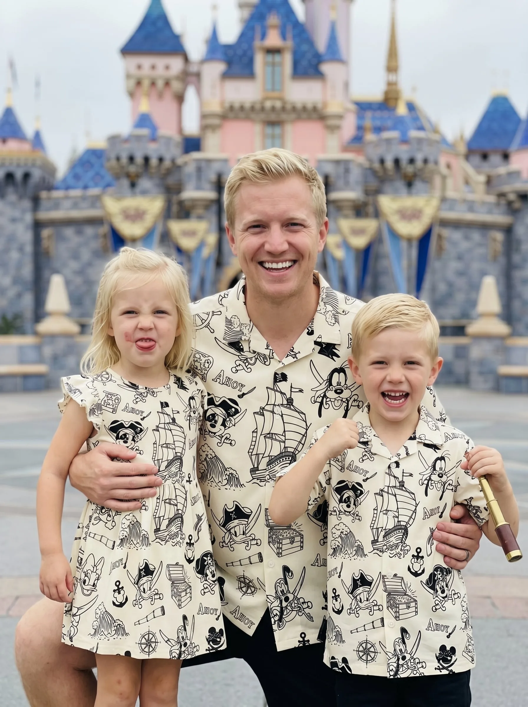 Pirate Mickey Matching Family Set, Disney Family Vacation Outfit, Disneyland Trip Clothes - Image 3
