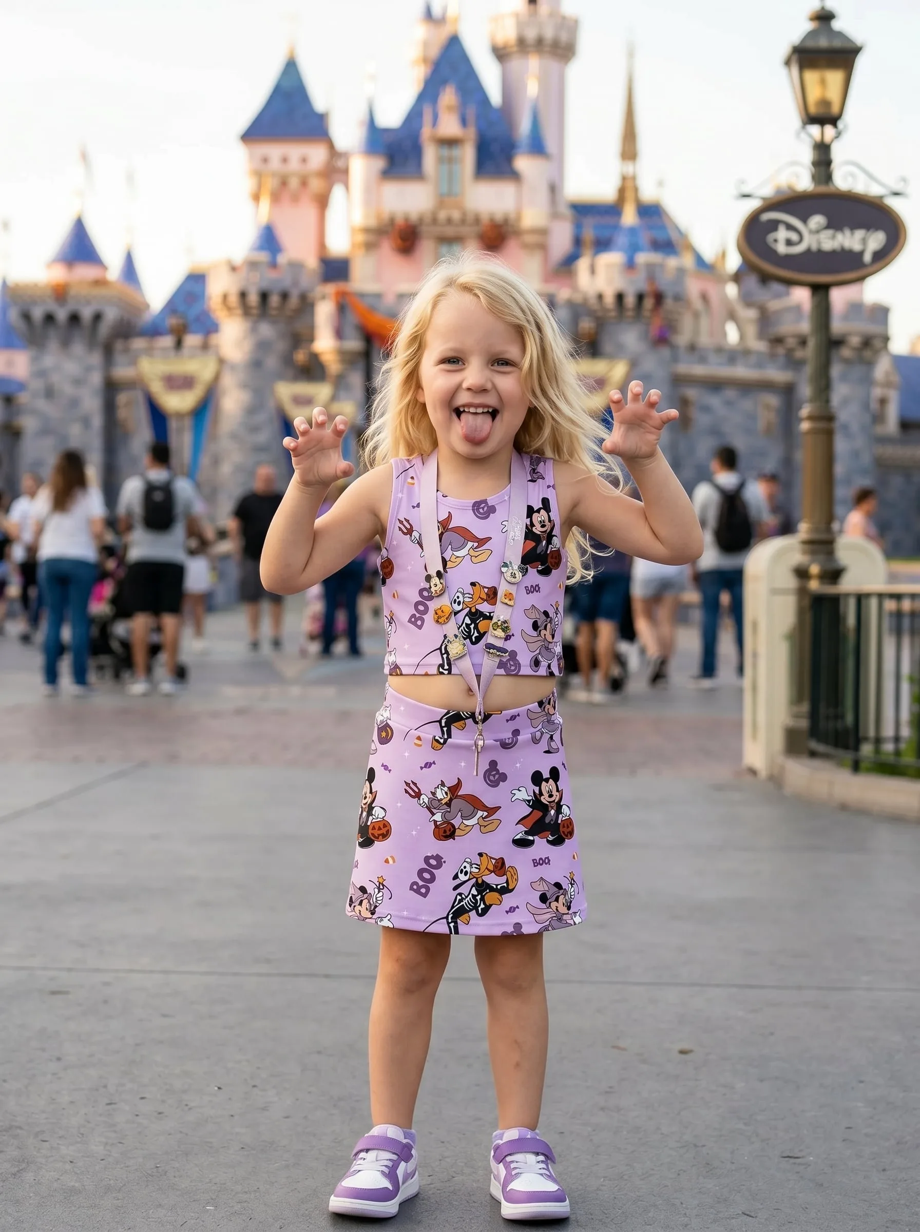 Mickey Halloween Matching Dress Set, Mom And Me Outfit, Disney Park Vacation Clothes - Image 5