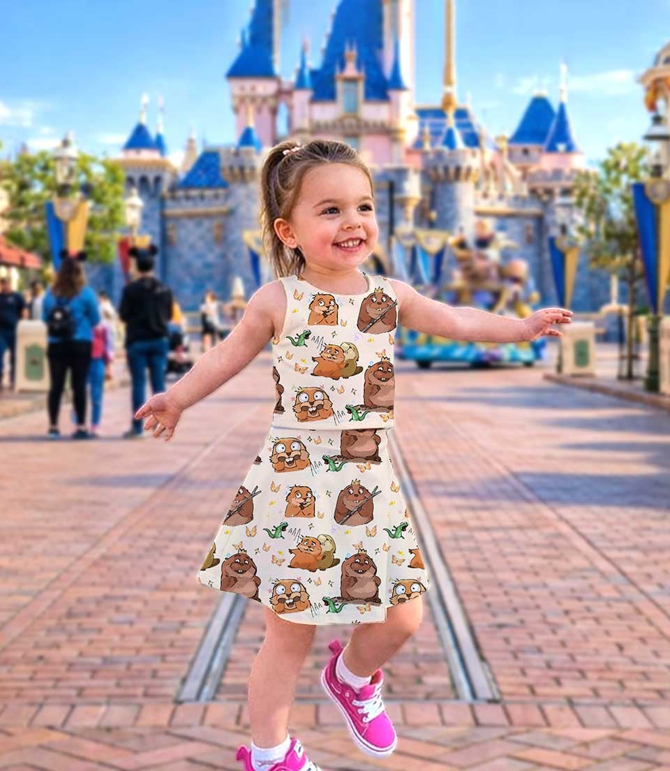 Disney Big Hero 6 Matching Mom and Me Dress Set, Cute Theme Park Family Vacation Outfit - Image 3