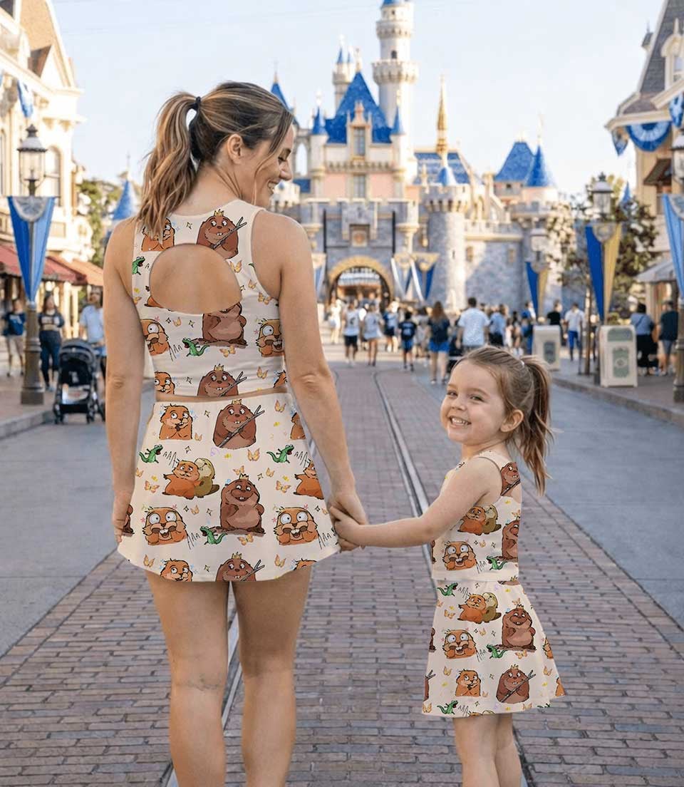 Disney Big Hero 6 Matching Mom and Me Dress Set, Cute Theme Park Family Vacation Outfit - Image 8