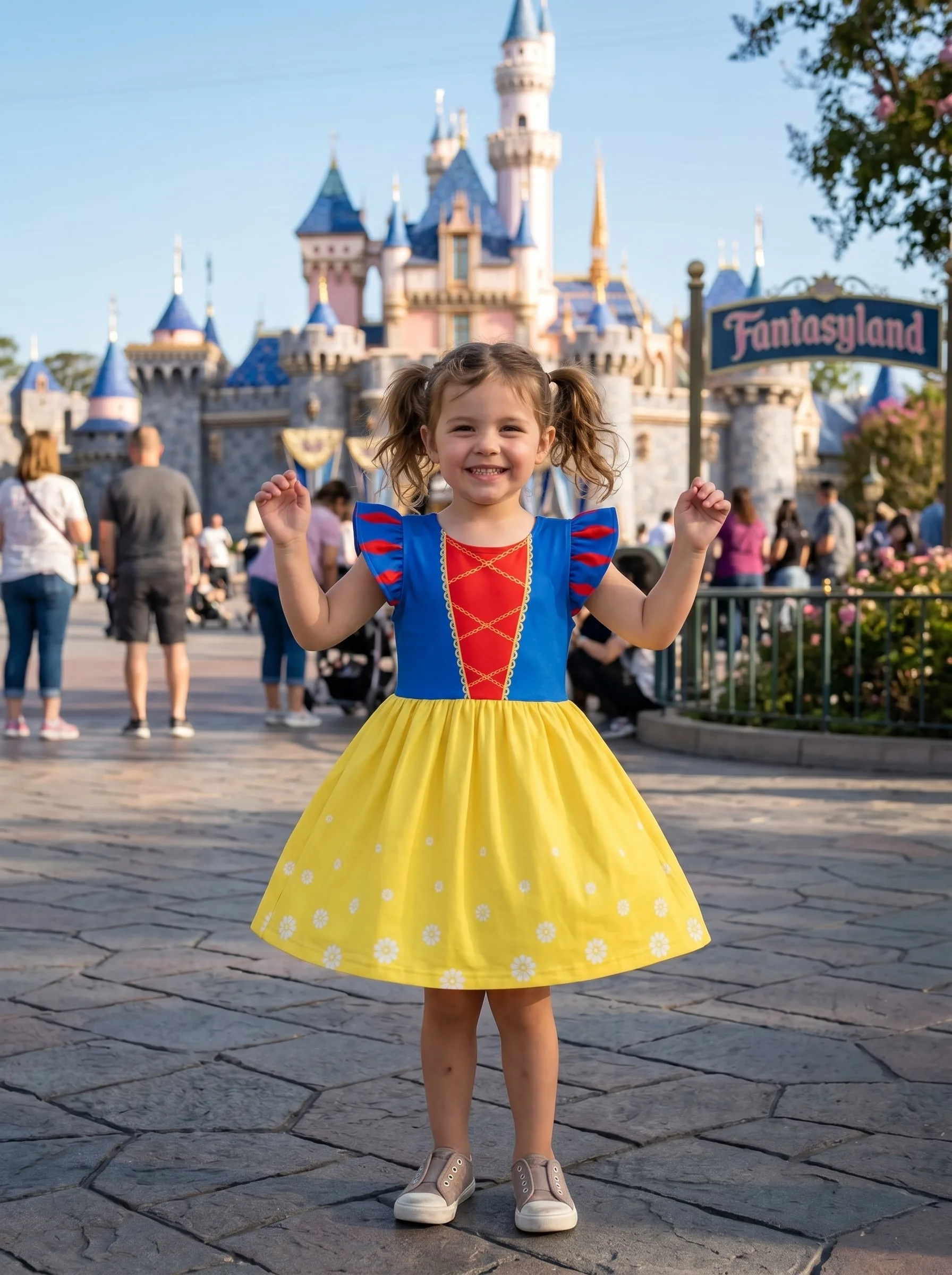 Snow White Twirl Dress, Disney Parks Outfit for Girls, Princess Snow White Dress