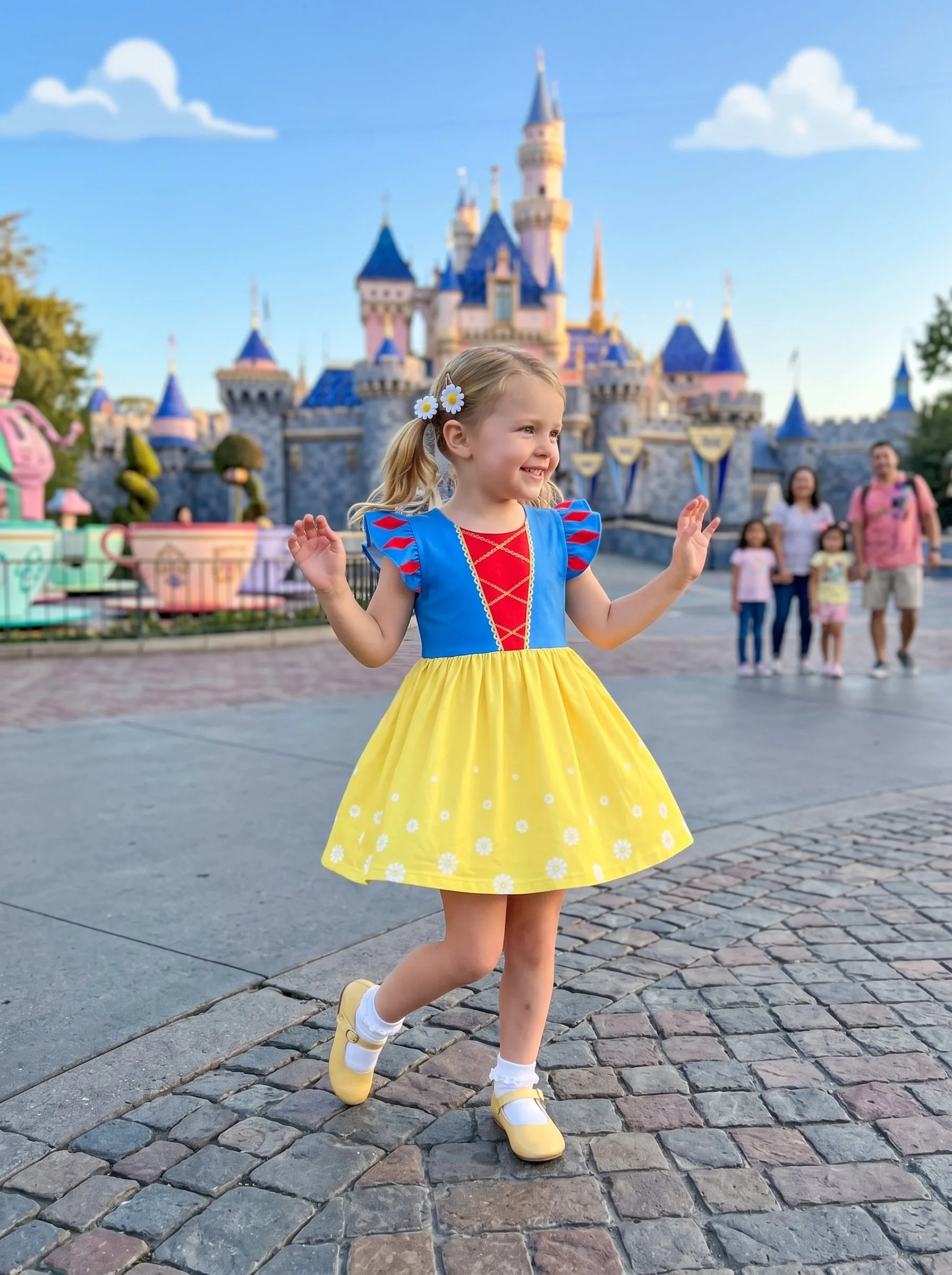 Snow White Twirl Dress, Disney Parks Outfit for Girls, Princess Snow White Dress - Image 2