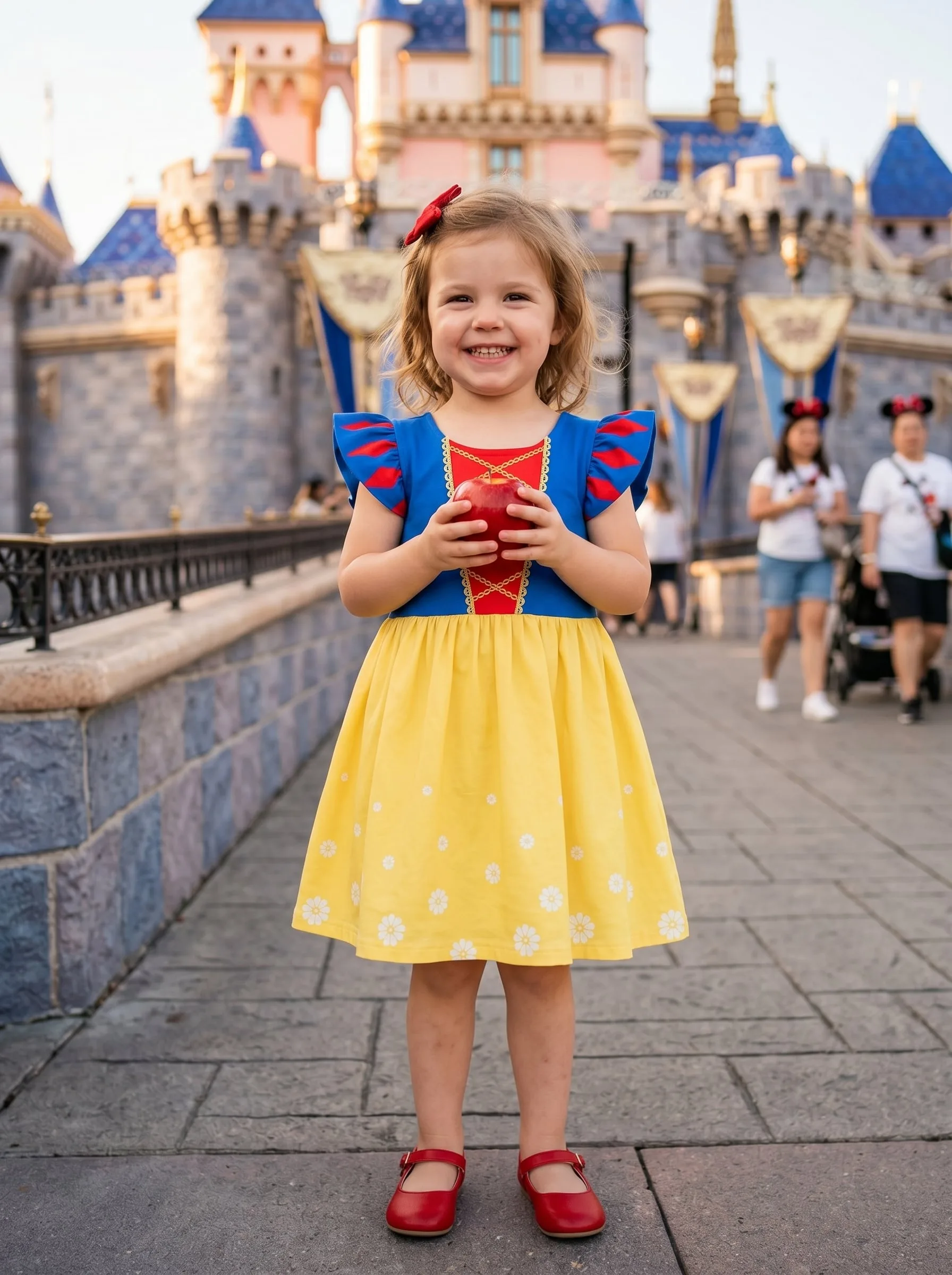 Snow White Twirl Dress, Disney Parks Outfit for Girls, Princess Snow White Dress - Image 3