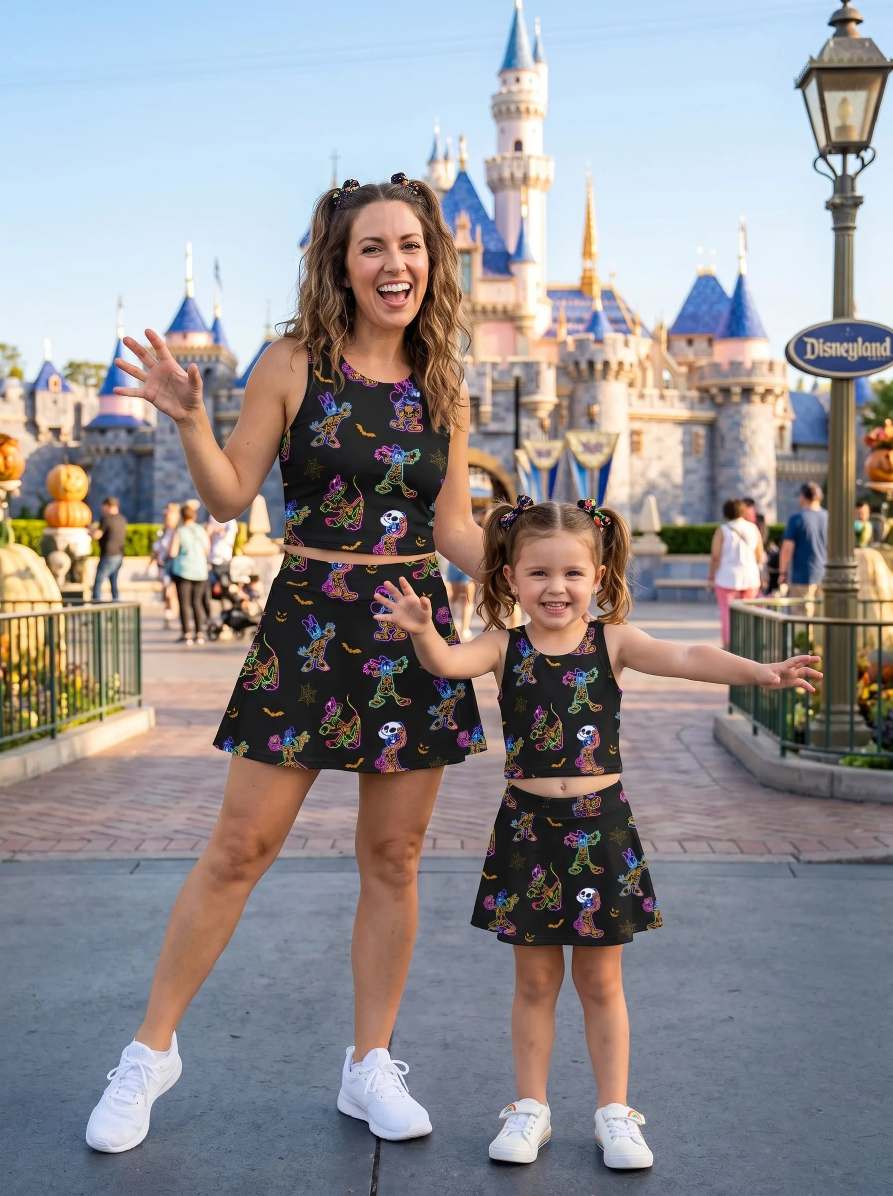 Disney Halloween Matching Dress Set, Mom And Me Outfit, Mickey Friends Halloween Vacation Clothes - Image 5