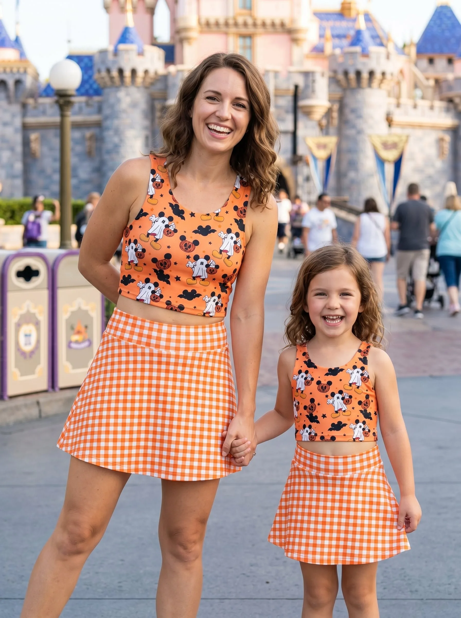 Halloween Mickey Matching Dress Set, Mom And Me Outfit, Disney Halloween Vacation Clothes - Image 5