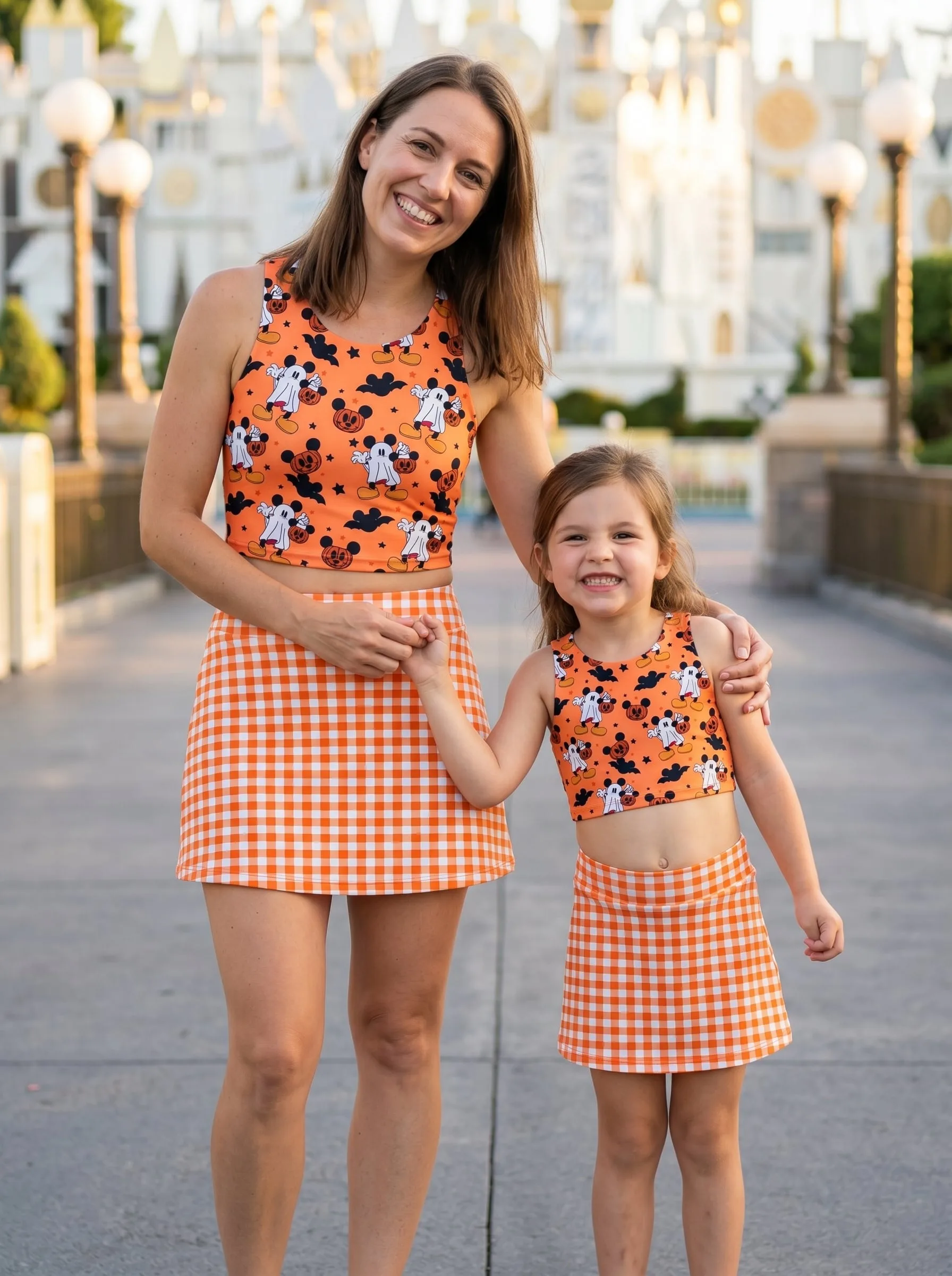 Halloween Mickey Matching Dress Set, Mom And Me Outfit, Disney Halloween Vacation Clothes - Image 4