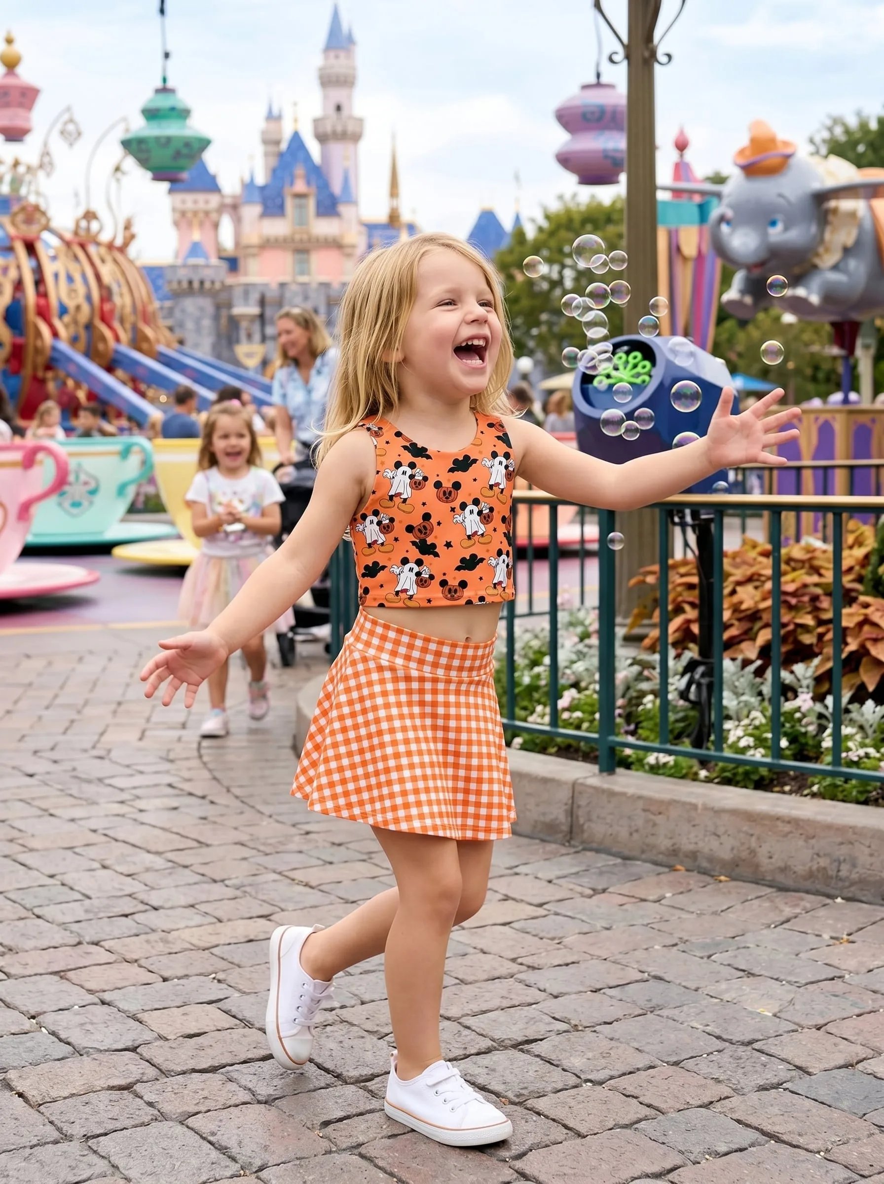 Halloween Mickey Matching Dress Set, Mom And Me Outfit, Disney Halloween Vacation Clothes - Image 2