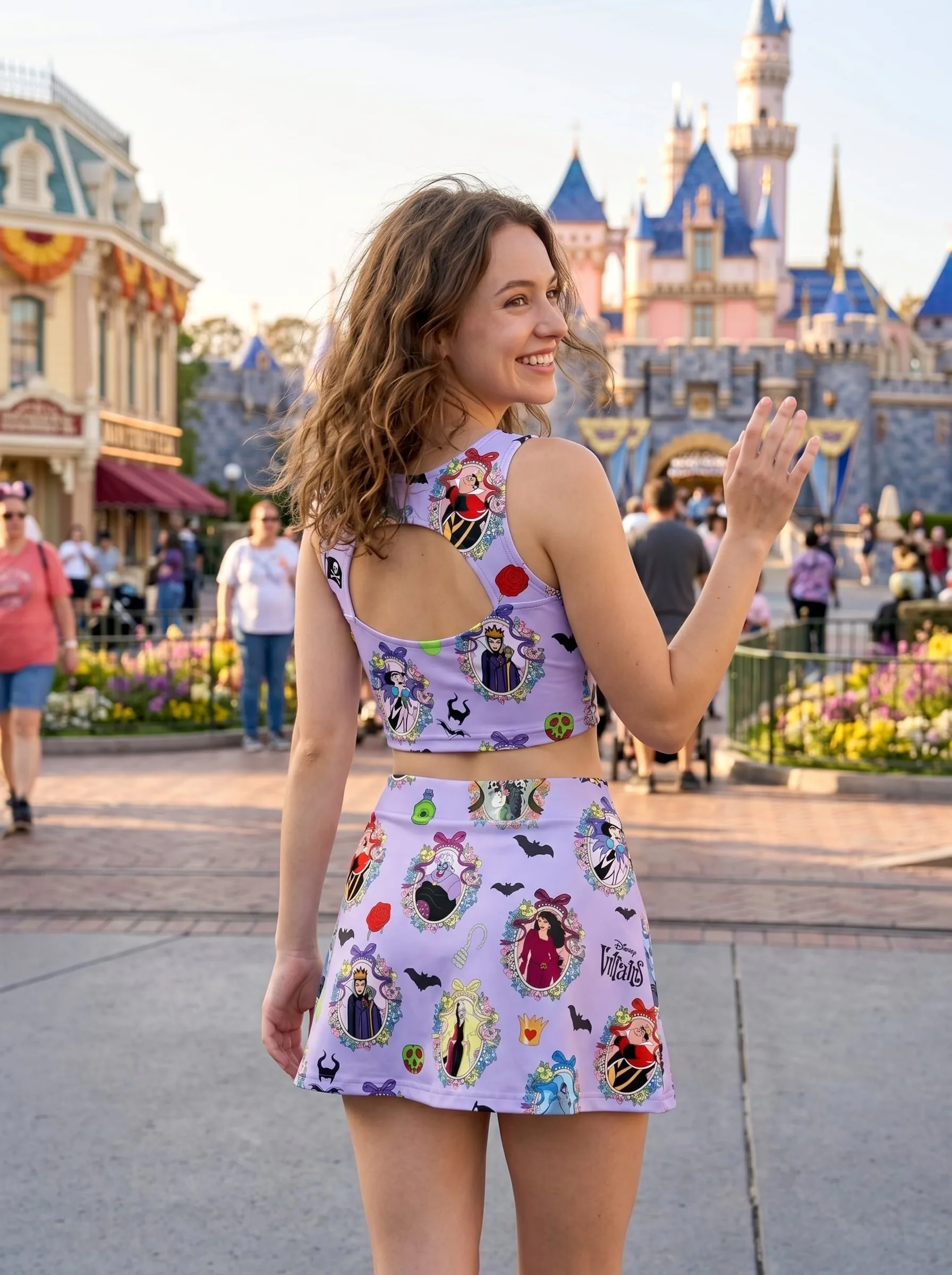 Disney Villains Matching Dress Set, Mom And Me Outfit, Disney Park Vacation Clothes - Image 3