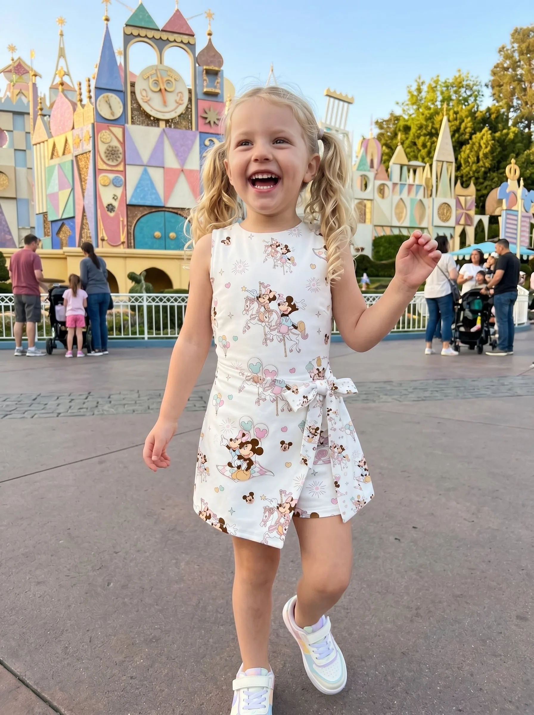 Mickey & Minnie Tennis Dress Skirt, Disney Park Vacation Outfit, Mickey & Minnie Skort Dress - Image 2