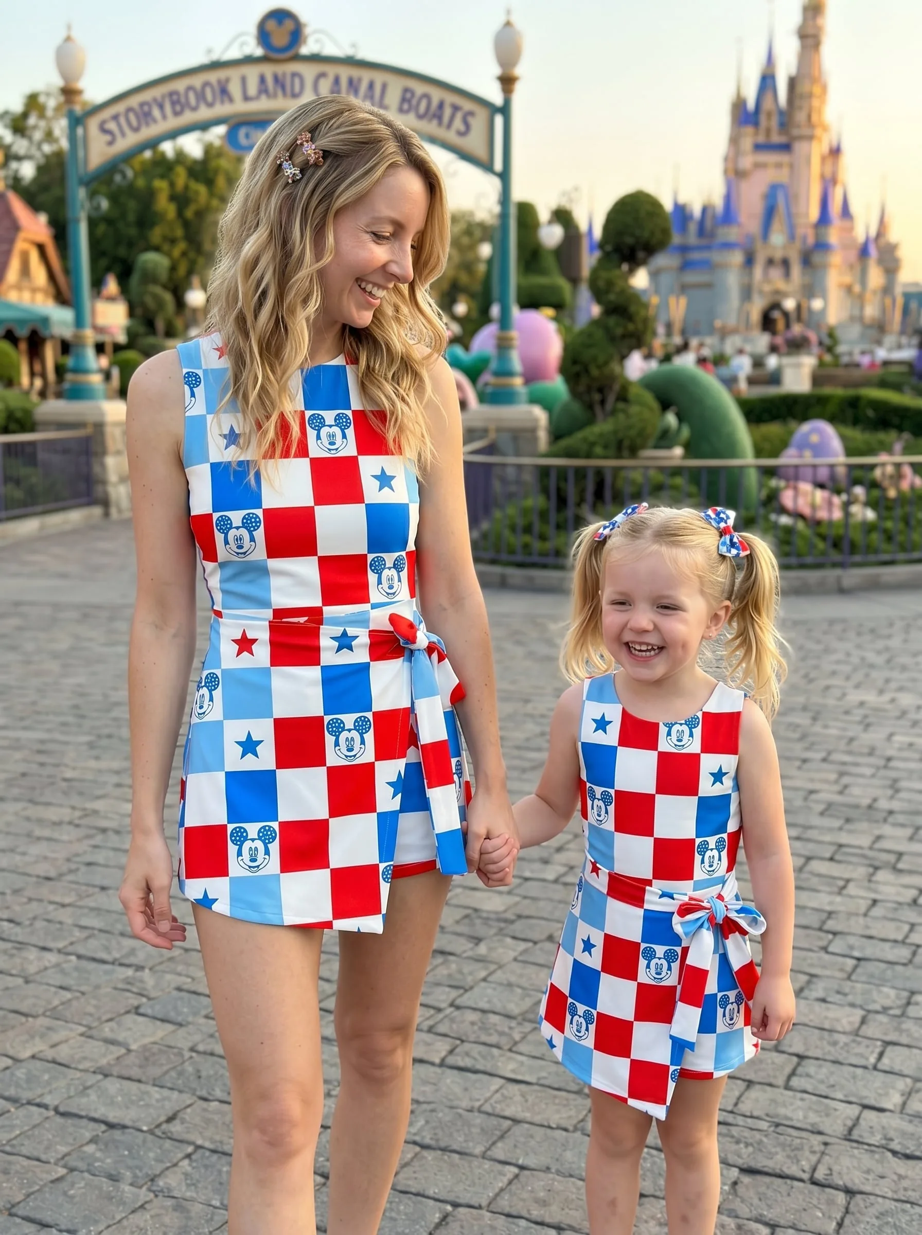 Classic Mickey Tennis Dress Skirt, Disney Park Vacation Outfit, Mickey Skort Dress