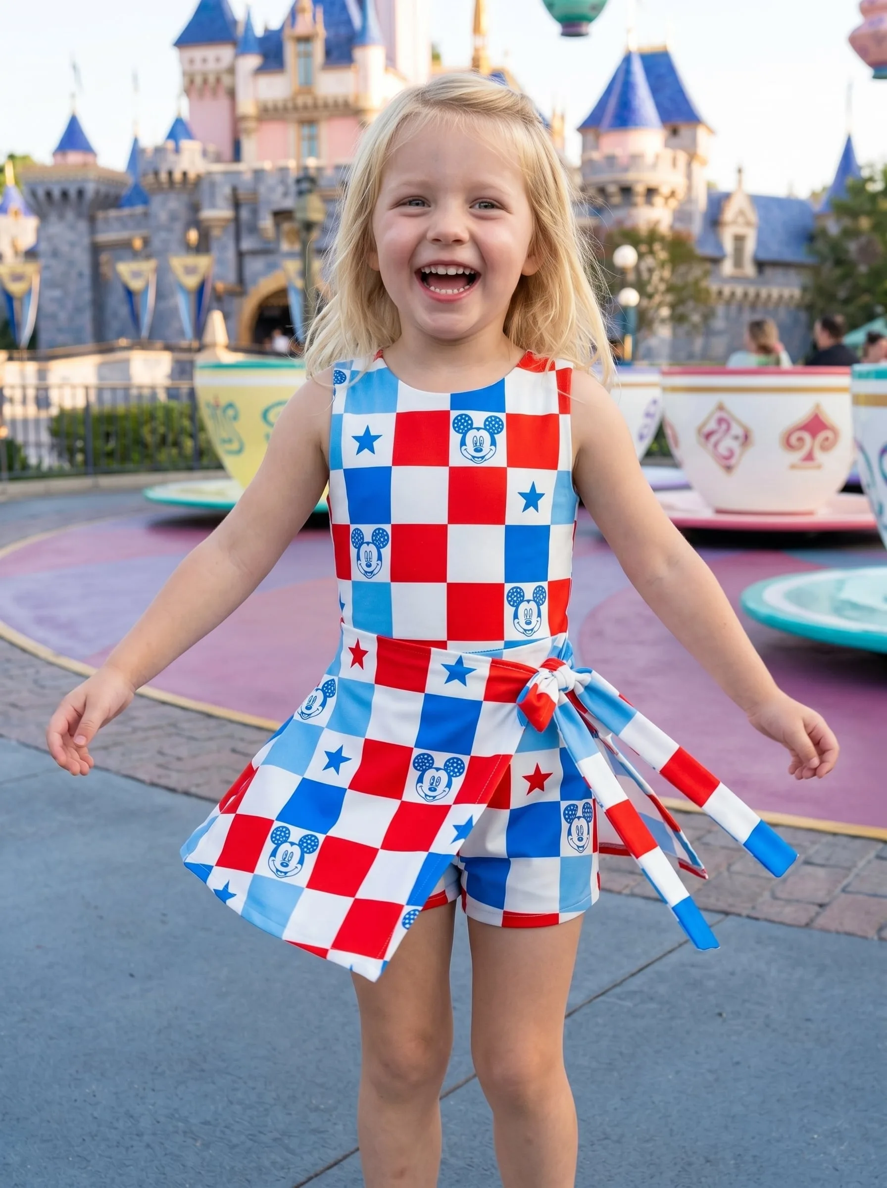 Classic Mickey Tennis Dress Skirt, Disney Park Vacation Outfit, Mickey Skort Dress - Image 2