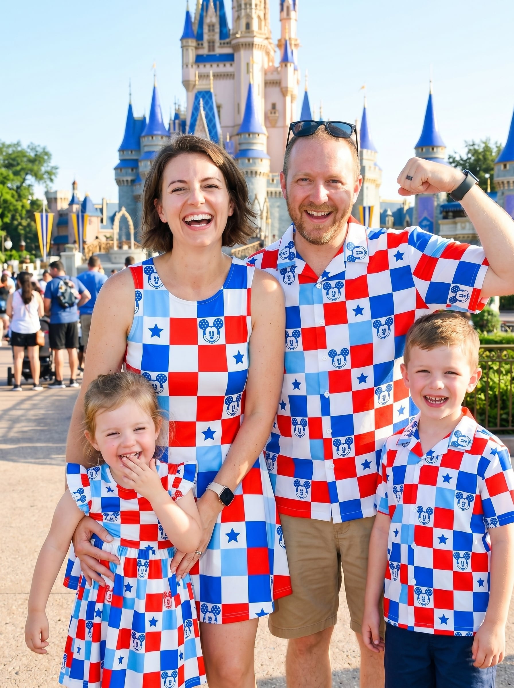 Classic Mickey Matching Family Set, Disney Family Vacation Outfit, Disneyland Trip Clothes - Image 2