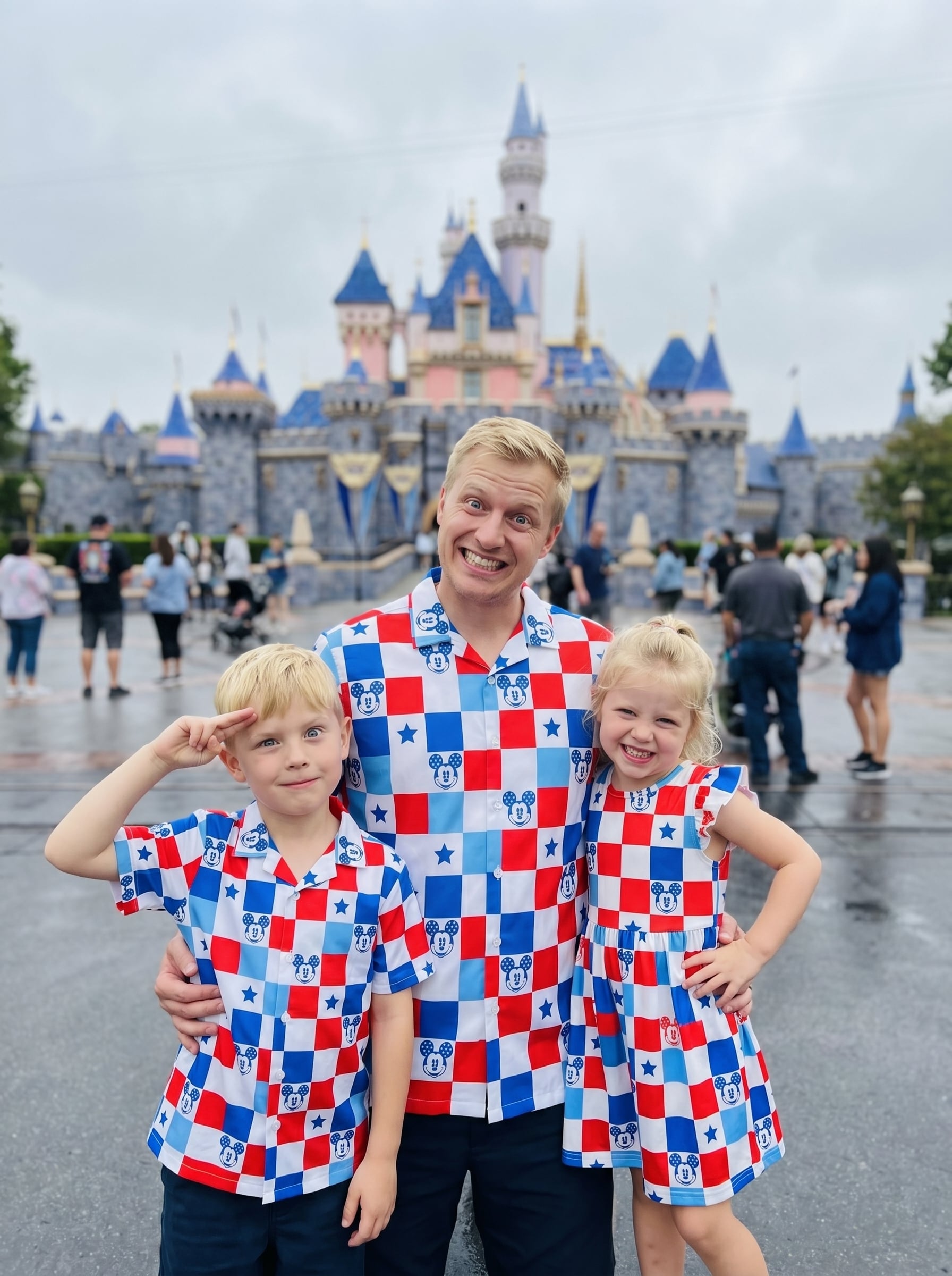Classic Mickey Matching Family Set, Disney Family Vacation Outfit, Disneyland Trip Clothes - Image 3