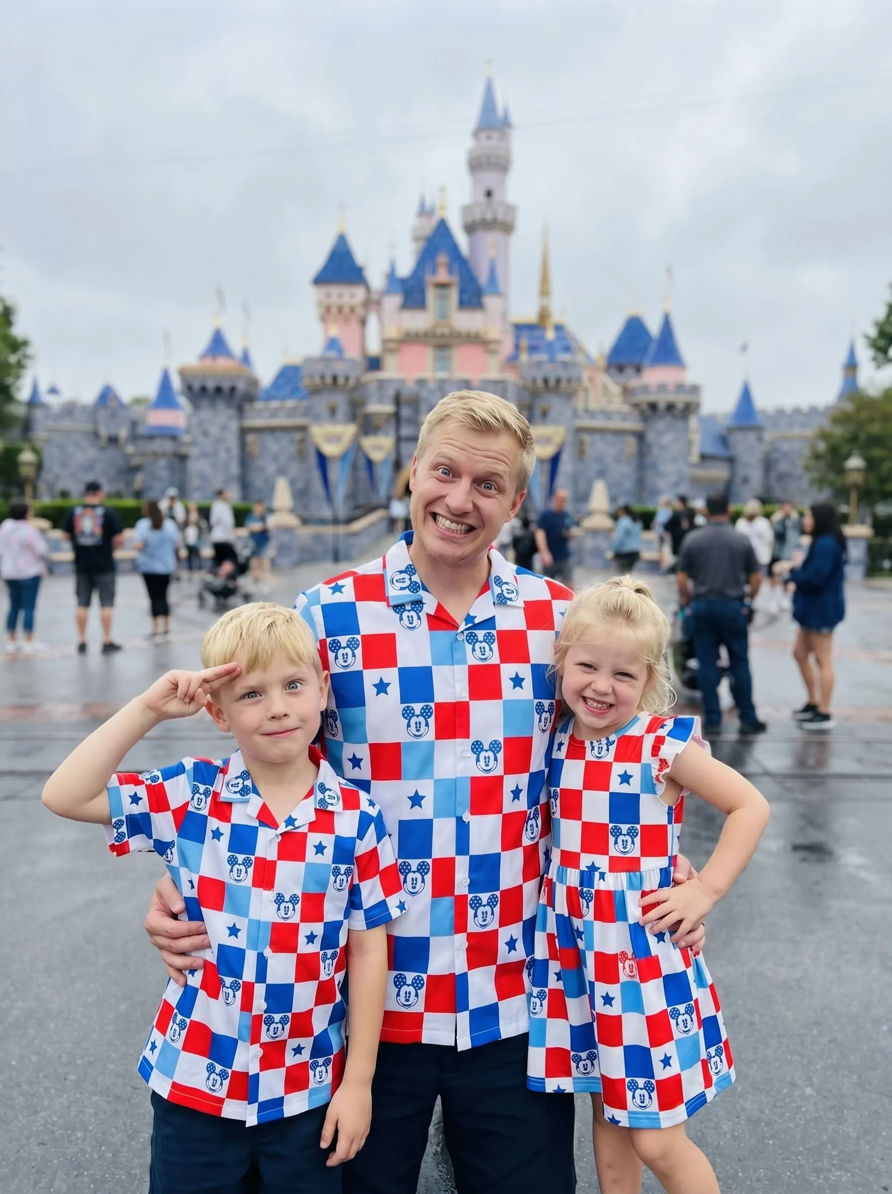 Classic Mickey Matching Family Set, Disney Family Vacation Outfit, Disneyland Trip Clothes - Image 3