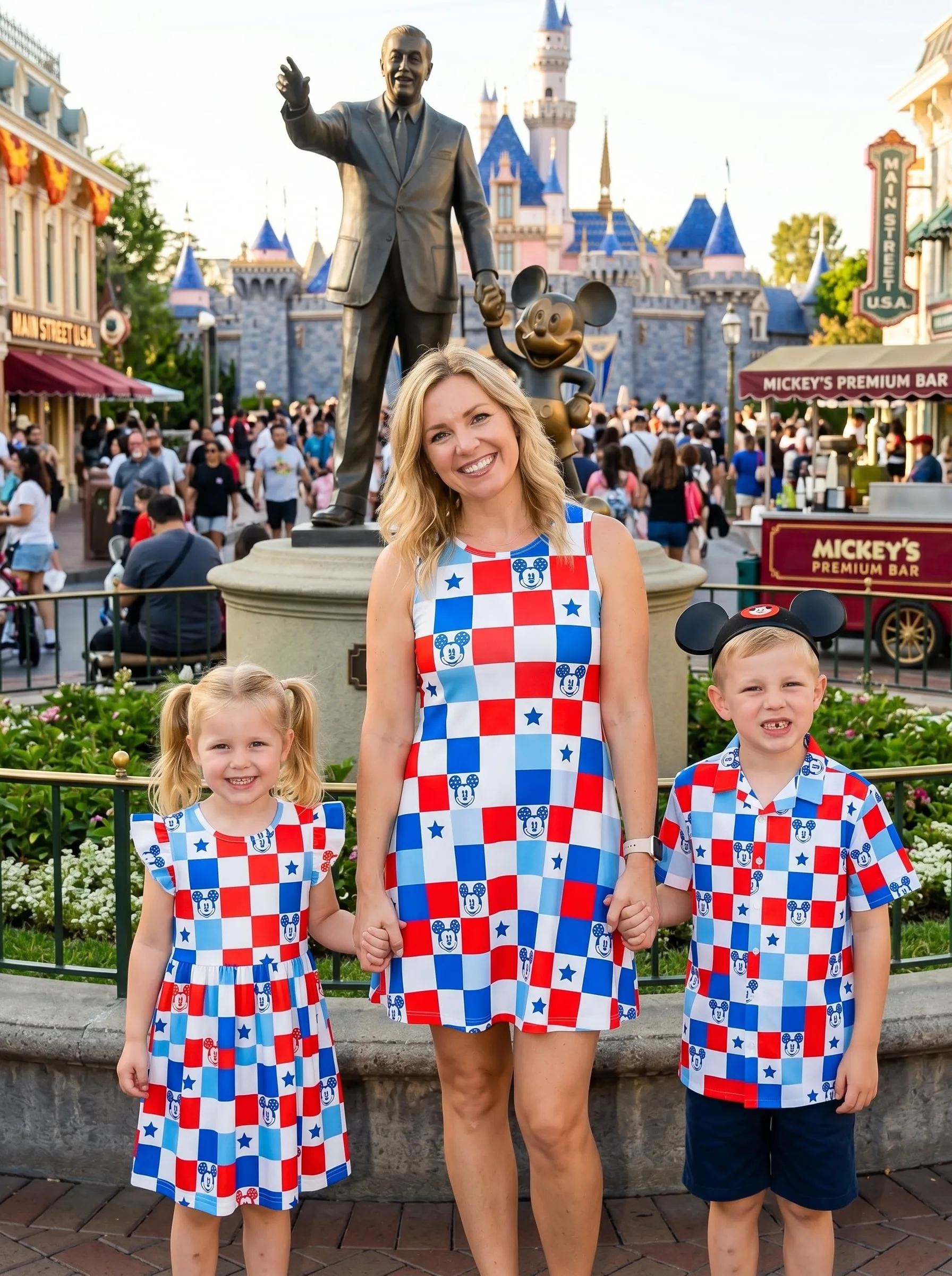 Classic Mickey Matching Family Set, Disney Family Vacation Outfit, Disneyland Trip Clothes - Image 4