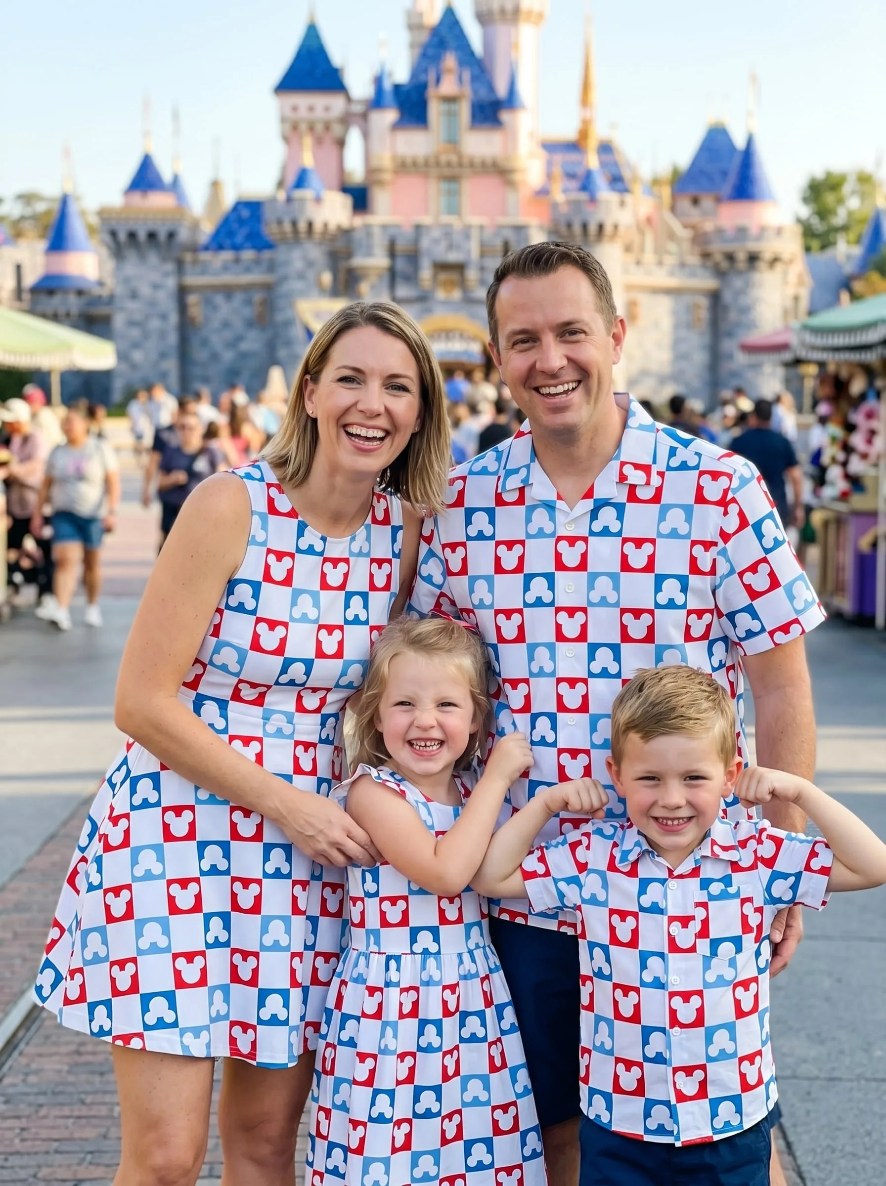 Classic Mickey Matching Family Set, Disney Family Vacation Outfit, Disneyland Trip Clothes