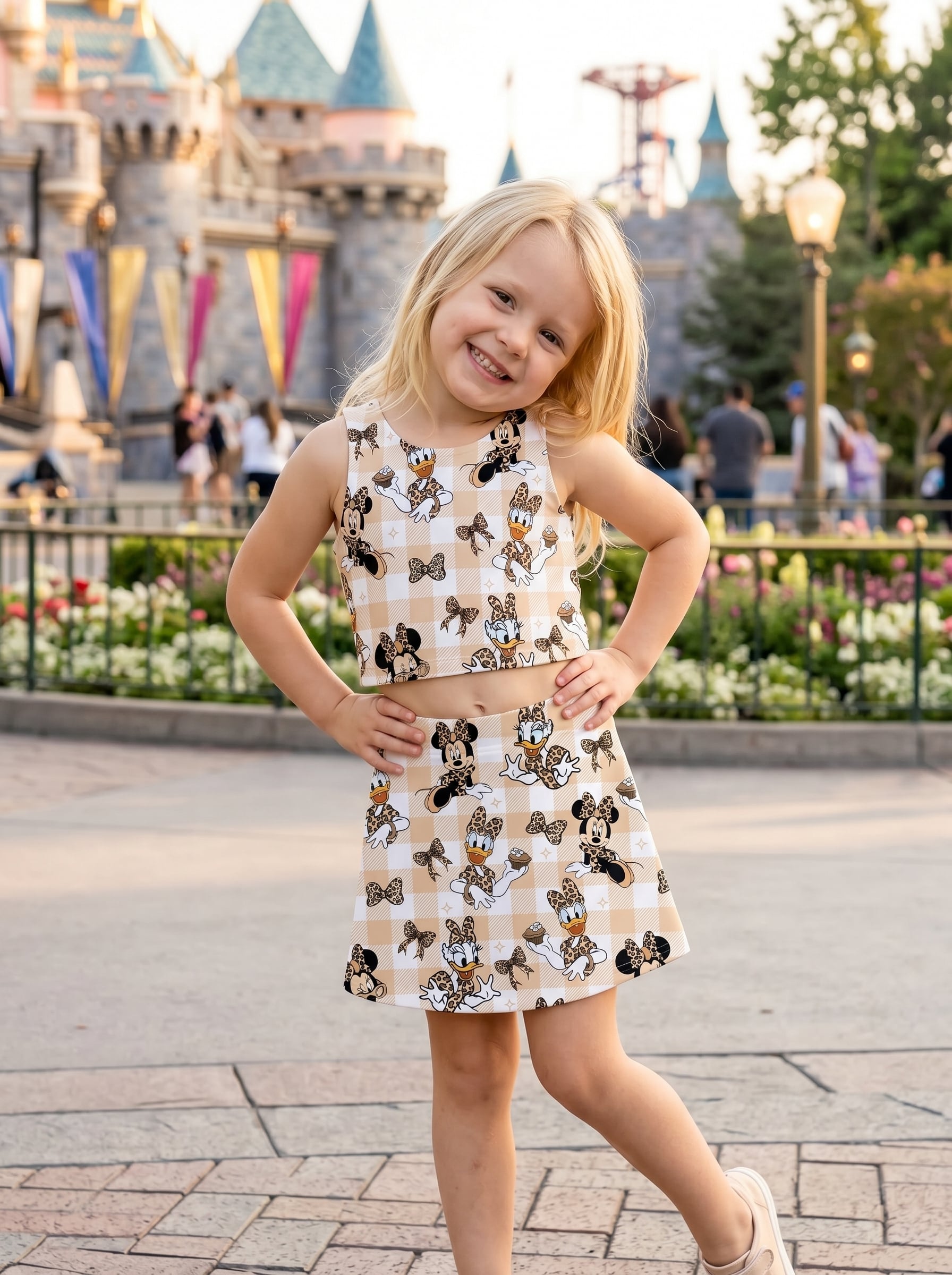 Leopard Minnie Matching Dress Set, Mom And Me Outfit, Disney Park Vacation Clothes - Image 2